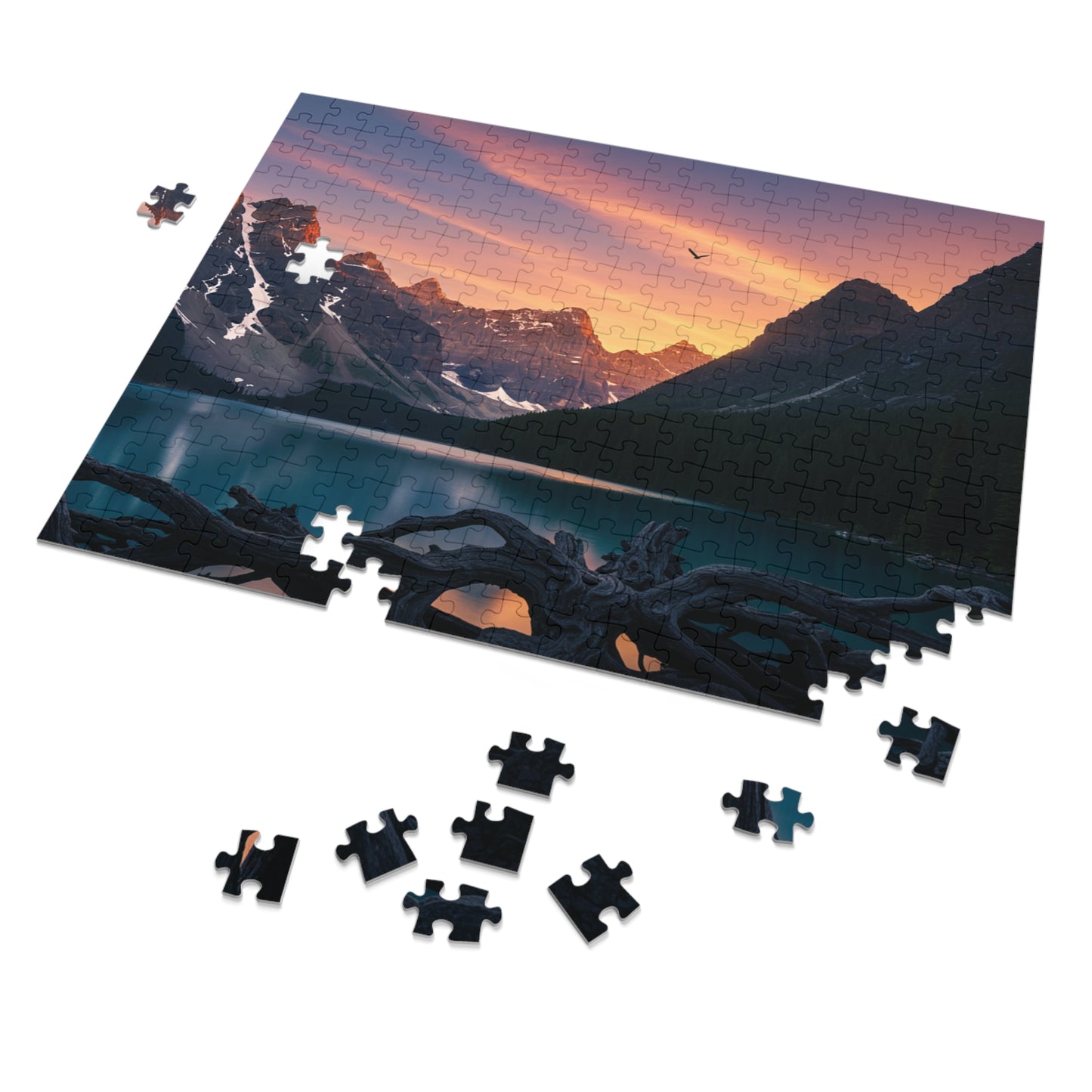 110, 252, 500, 1000, 2000 Scenic Jigsaw Puzzle with Tin, Nature Puzzle, Gift for Puzzle Lovers, Home Decor, Family Activity, Relaxation Gift