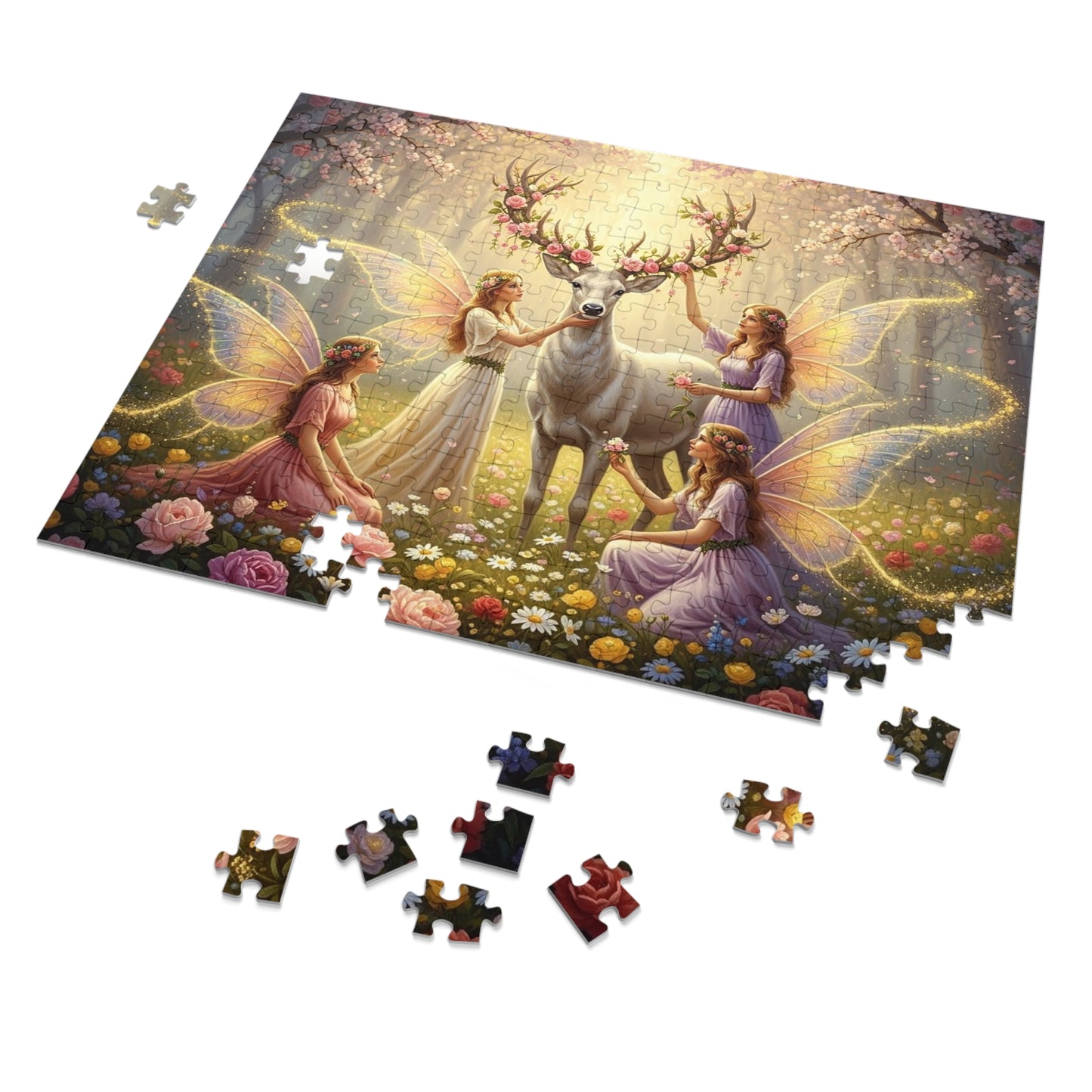 Enchanted Fairy Deer Jigsaw Puzzle