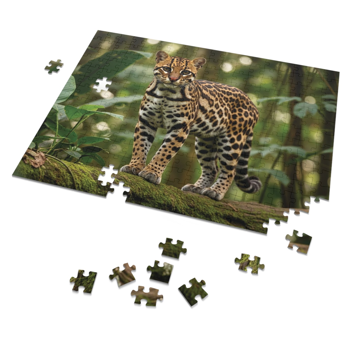 Ocelot Forest Jigsaw Puzzle