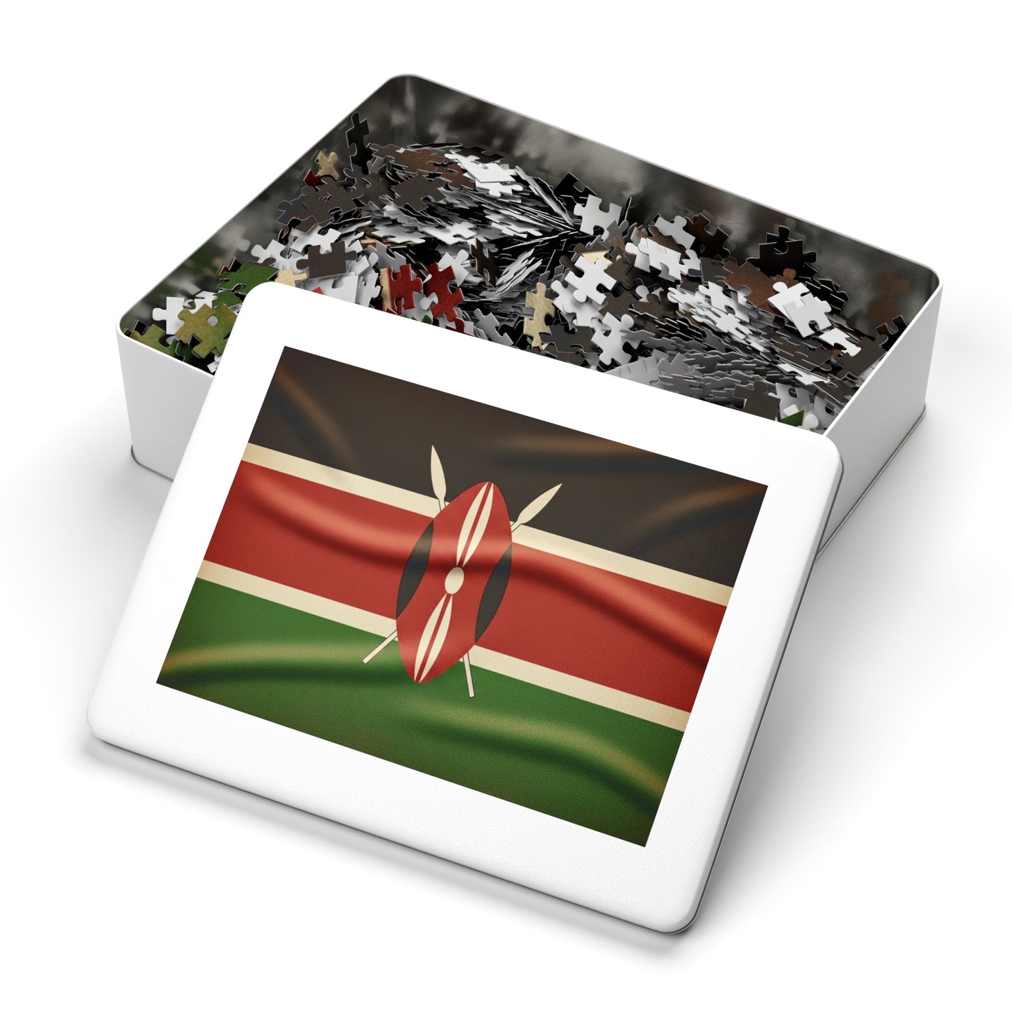 Kenya Flag Jigsaw Puzzle