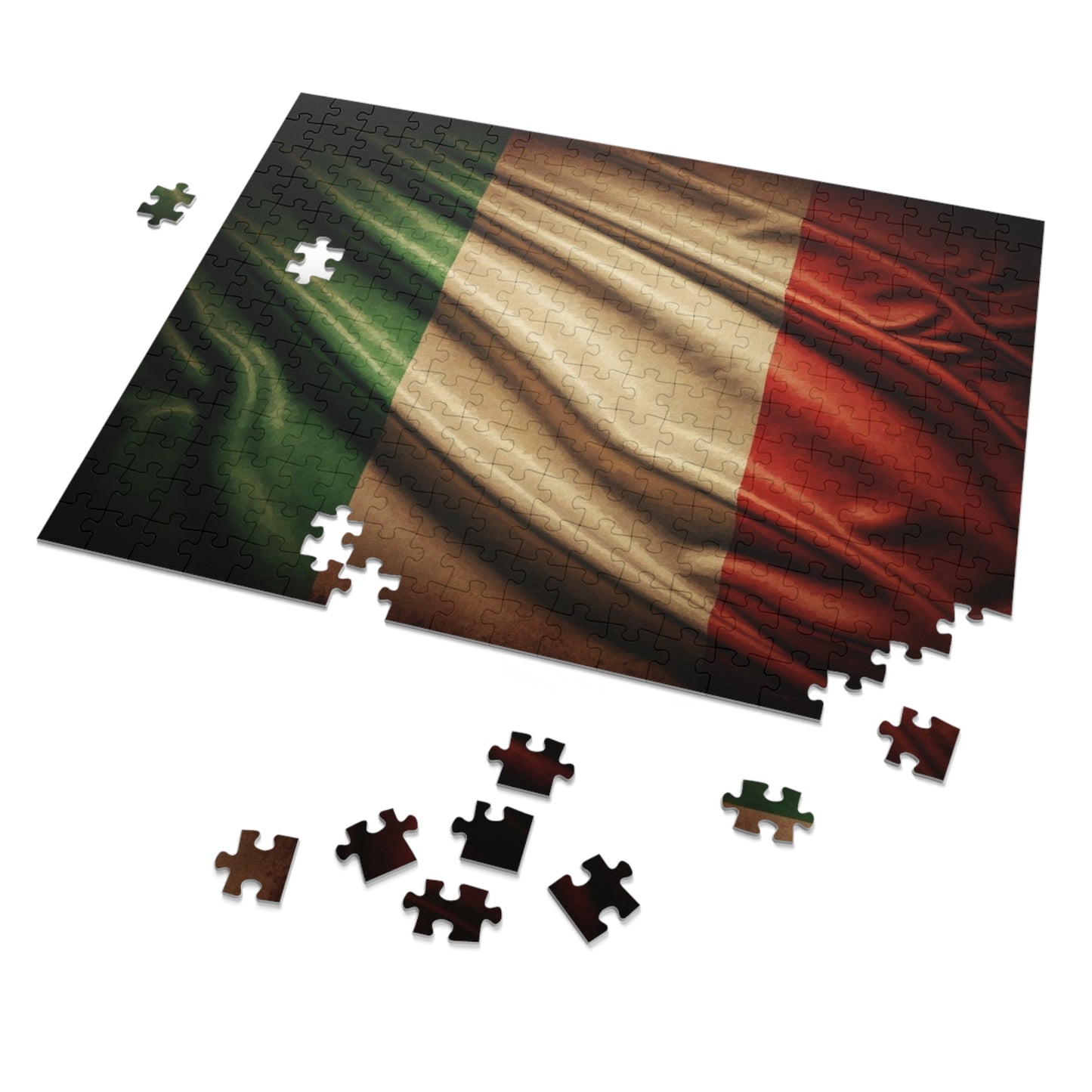 Italian Flag Jigsaw Puzzle