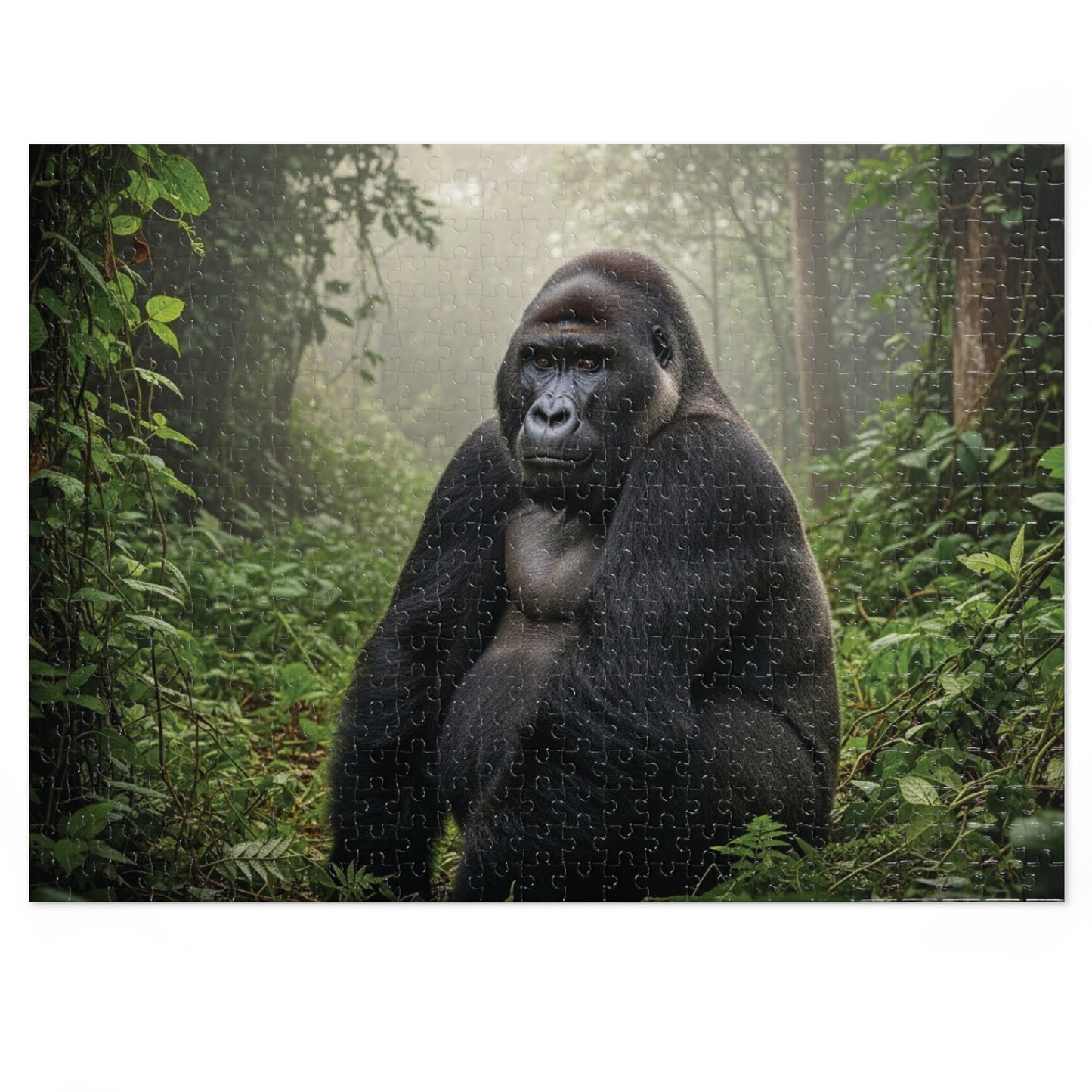 Gorilla Jungle Jigsaw Puzzle