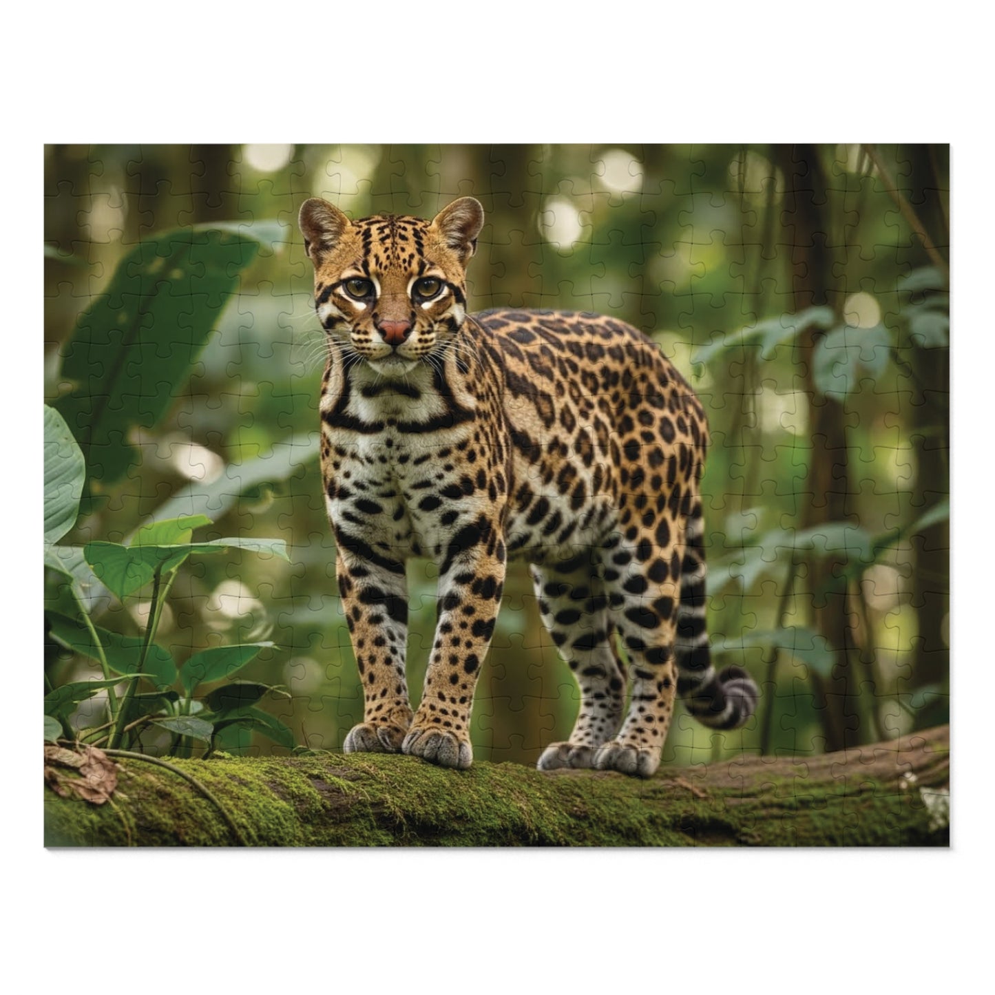 Ocelot Forest Jigsaw Puzzle
