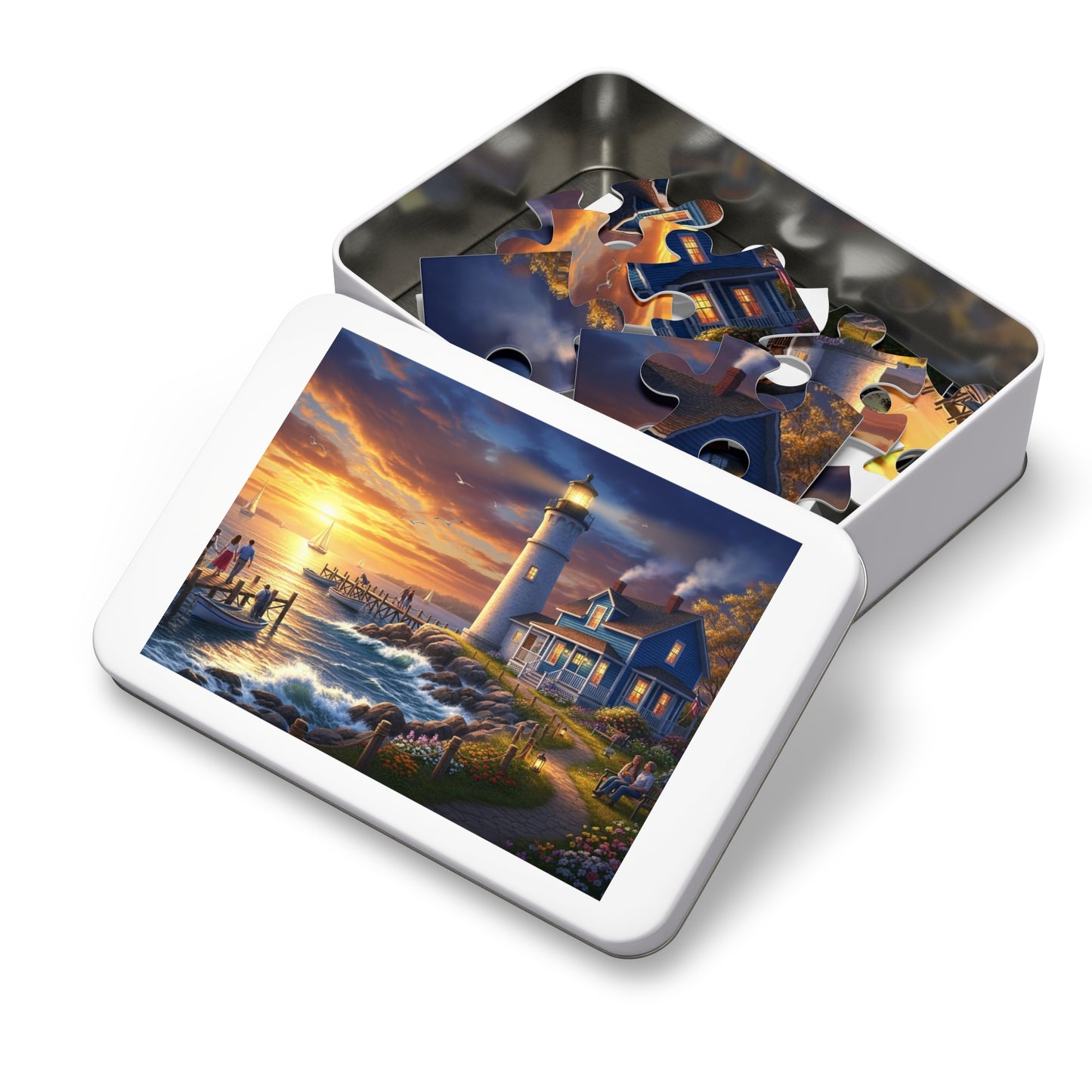 Coastal Lighthouse Jigsaw Puzzle