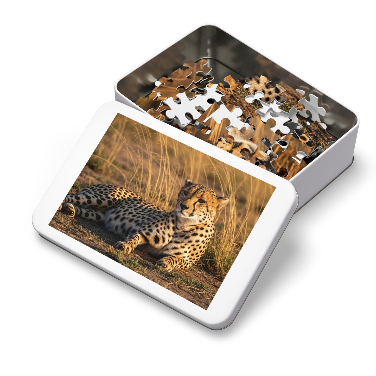 Cheetah Savannah Jigsaw Puzzle
