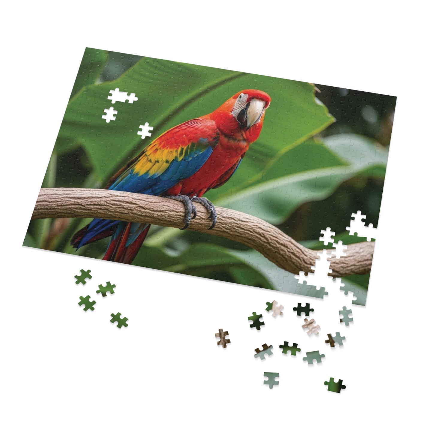 Macaw Parrot Jigsaw Puzzle