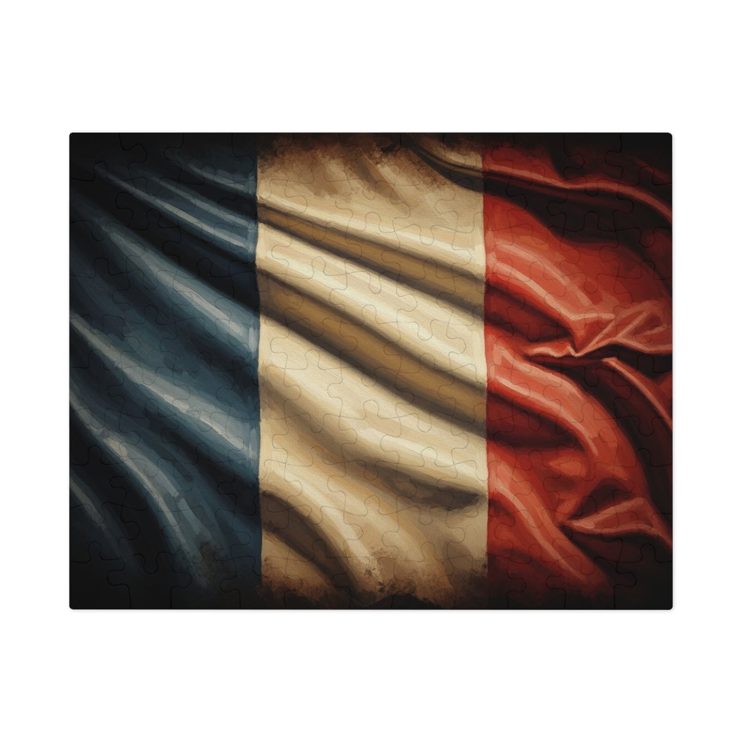 French Flag Jigsaw Puzzle
