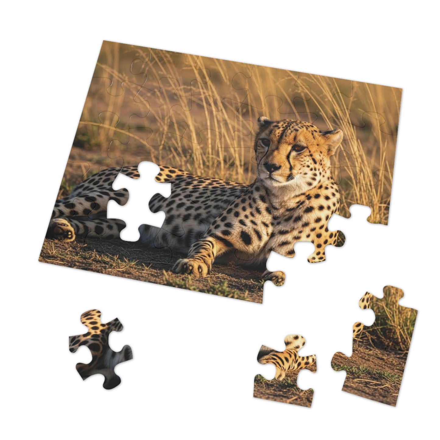 Cheetah Savannah Jigsaw Puzzle