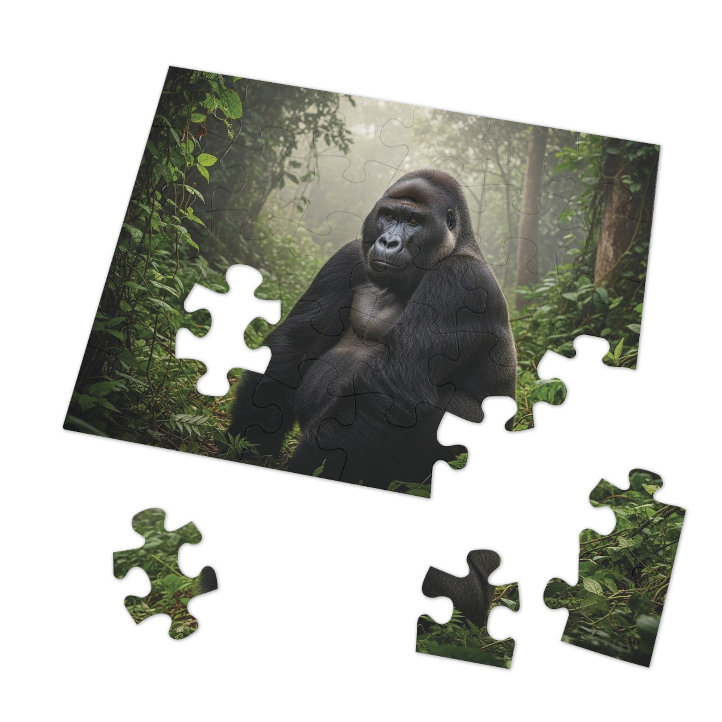 Gorilla Jungle Jigsaw Puzzle
