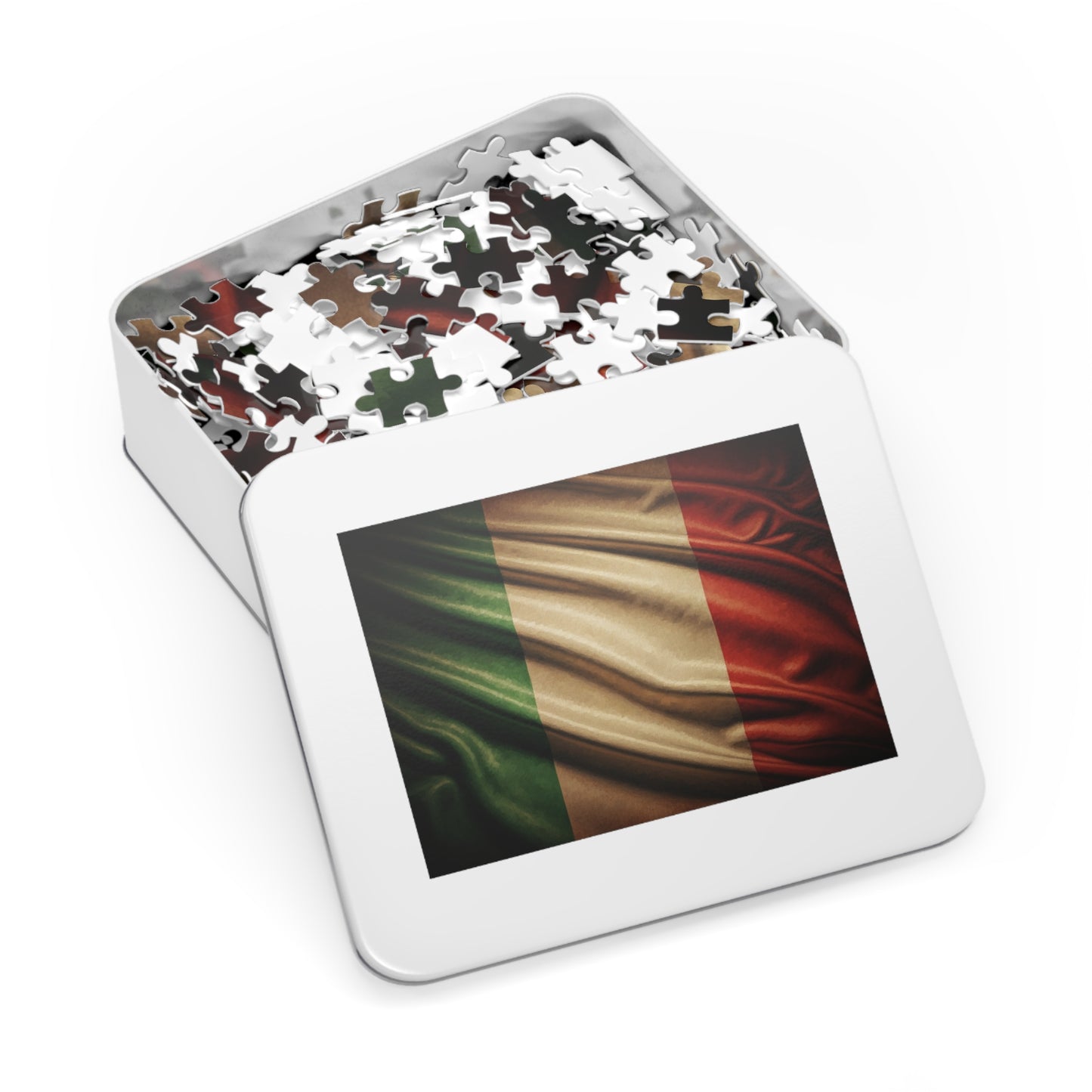 Italian Flag Jigsaw Puzzle