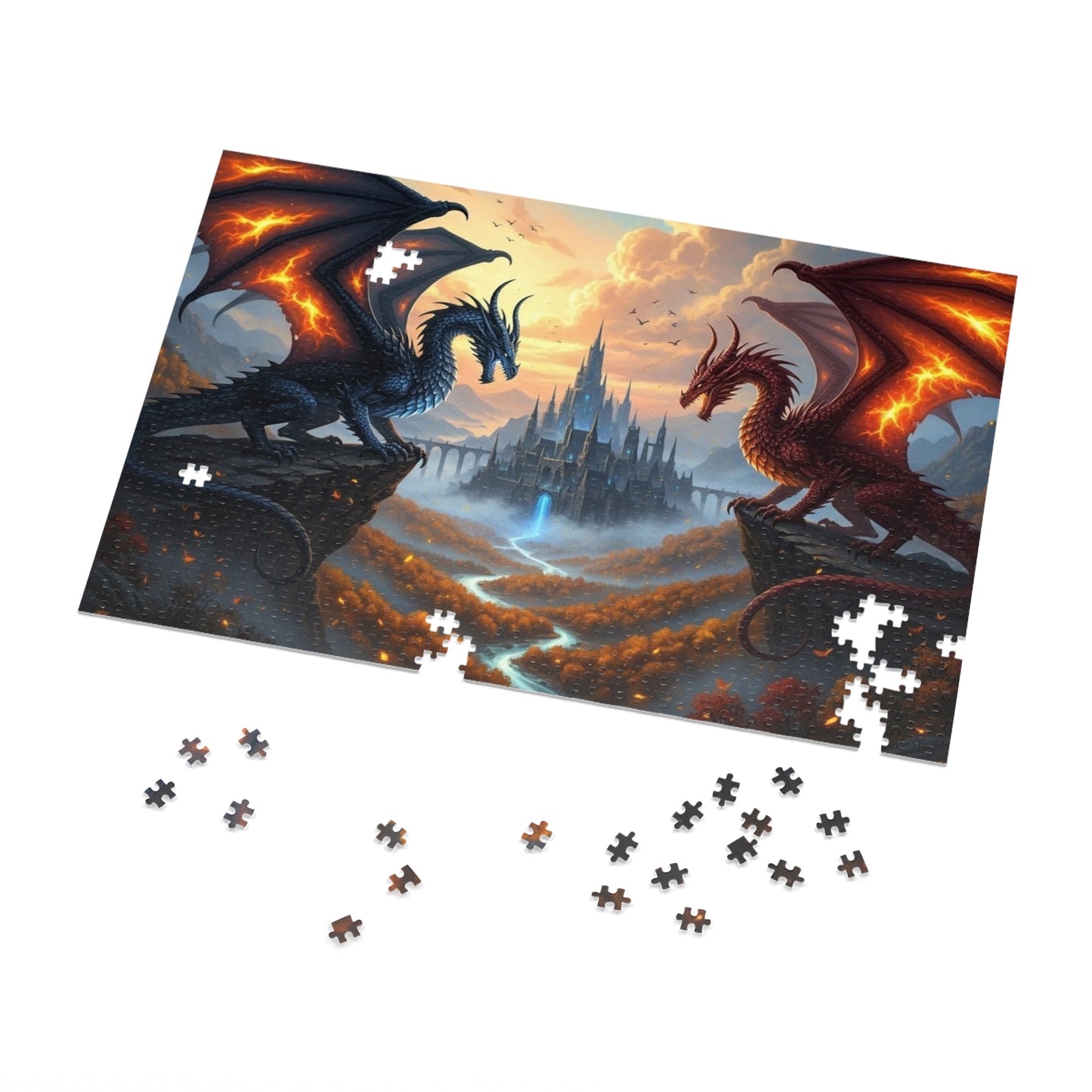 Dragon Battlefield Jigsaw Puzzle