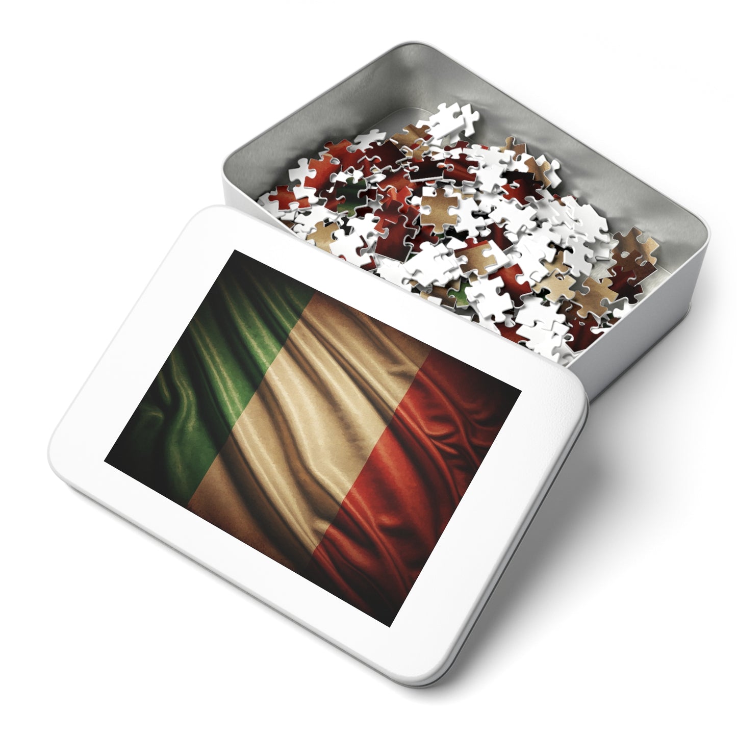 Italian Flag Jigsaw Puzzle