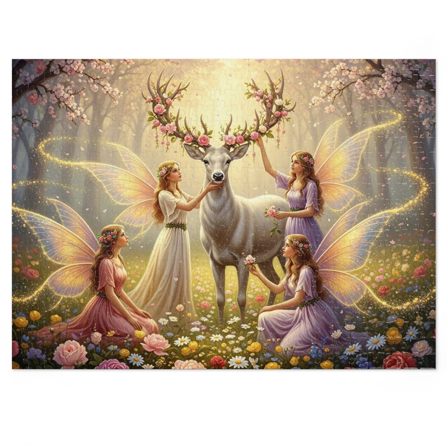 Enchanted Fairy Deer Jigsaw Puzzle