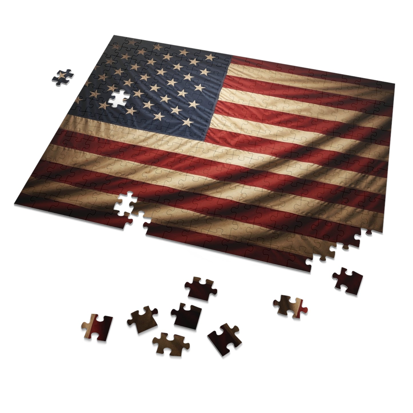 American Flag Jigsaw Puzzle