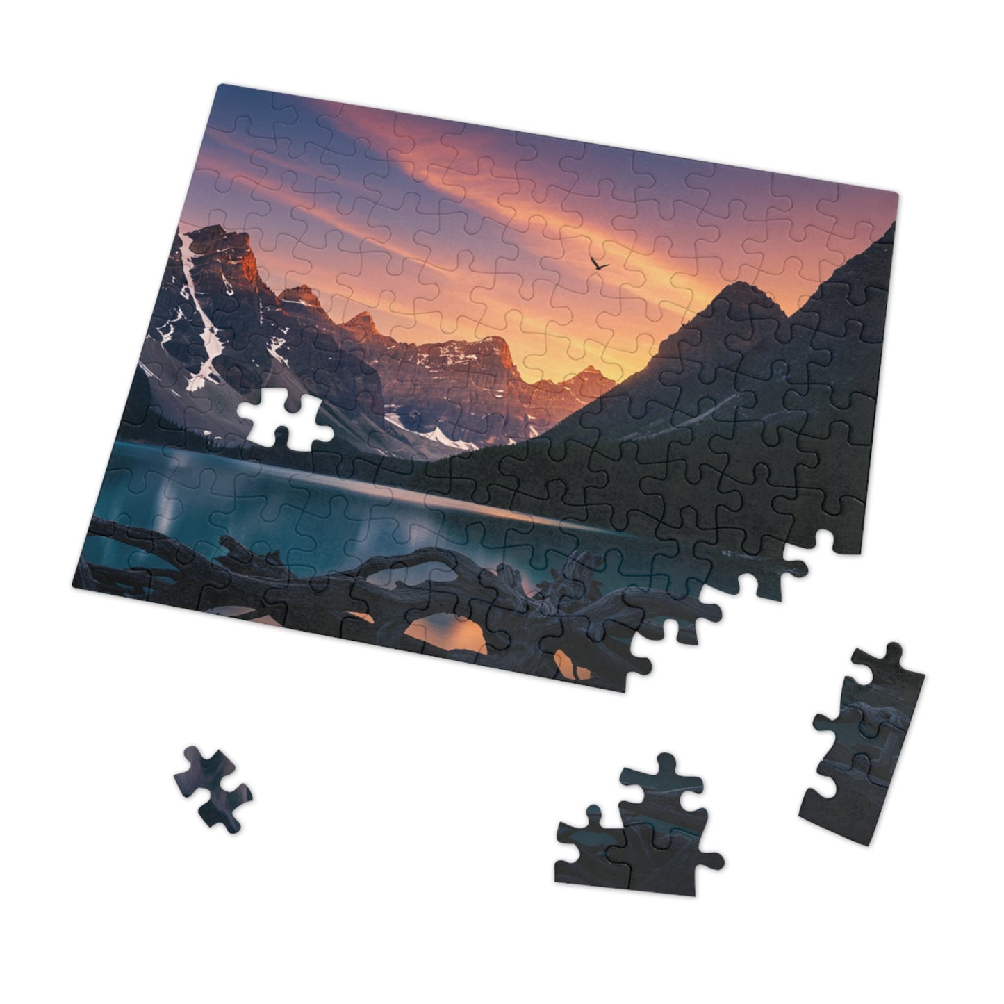 110, 252, 500, 1000, 2000 Scenic Jigsaw Puzzle with Tin, Nature Puzzle, Gift for Puzzle Lovers, Home Decor, Family Activity, Relaxation Gift