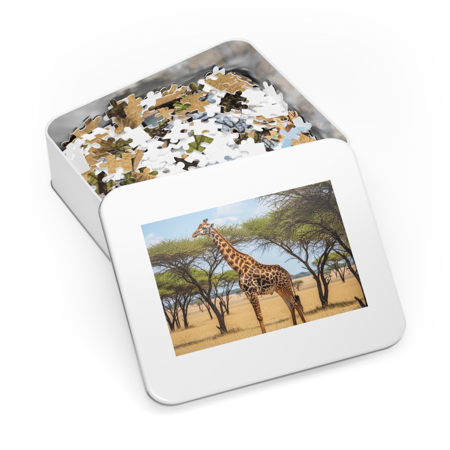Giraffe Savannah Jigsaw Puzzle
