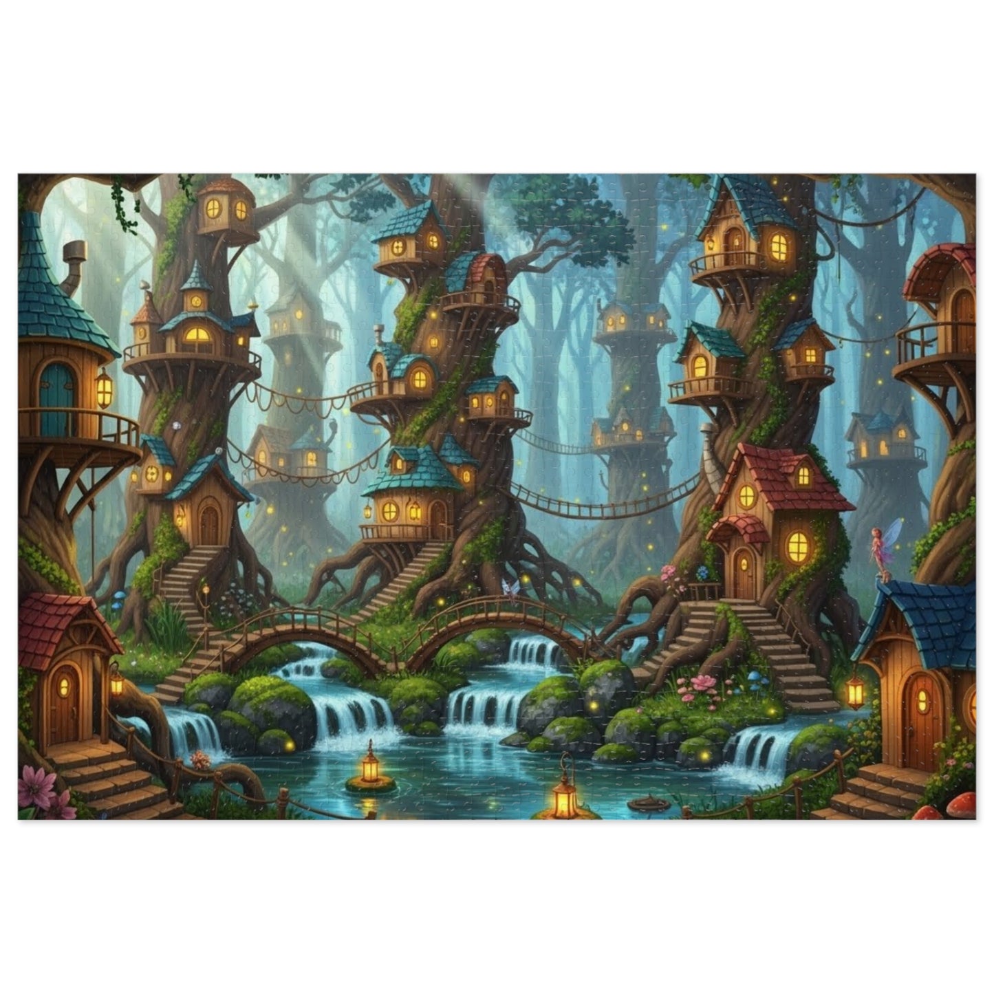 Enchanted Treehouse Village Puzzle