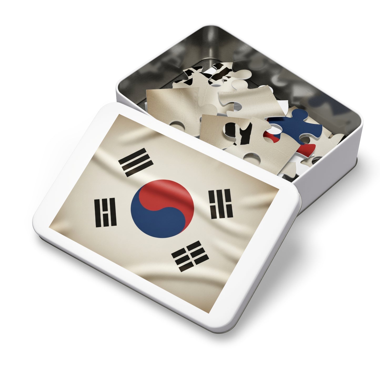 South Korea Flag Jigsaw Puzzle