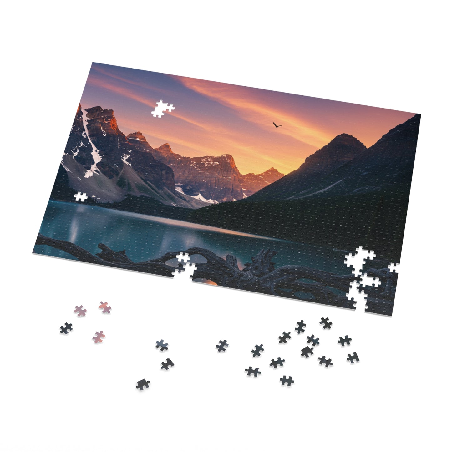 110, 252, 500, 1000, 2000 Scenic Jigsaw Puzzle with Tin, Nature Puzzle, Gift for Puzzle Lovers, Home Decor, Family Activity, Relaxation Gift