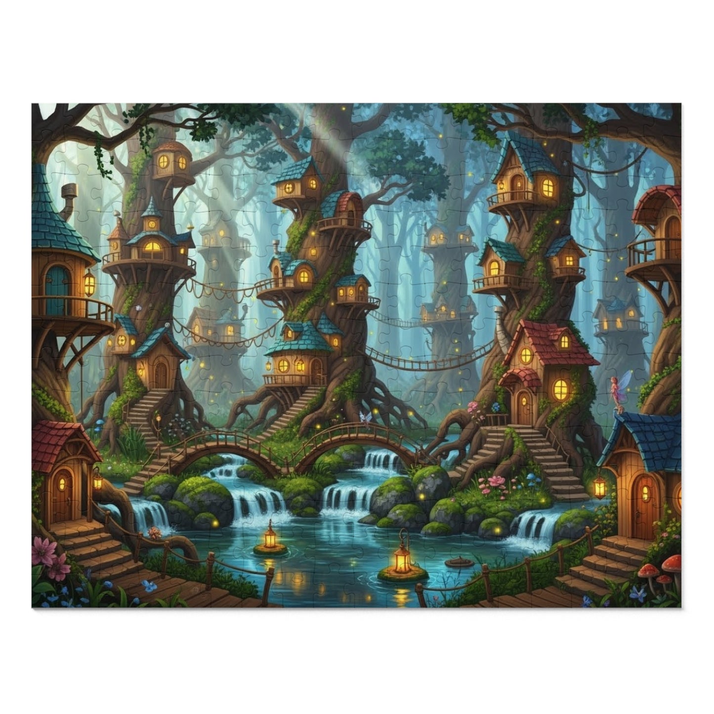 Enchanted Treehouse Village Puzzle