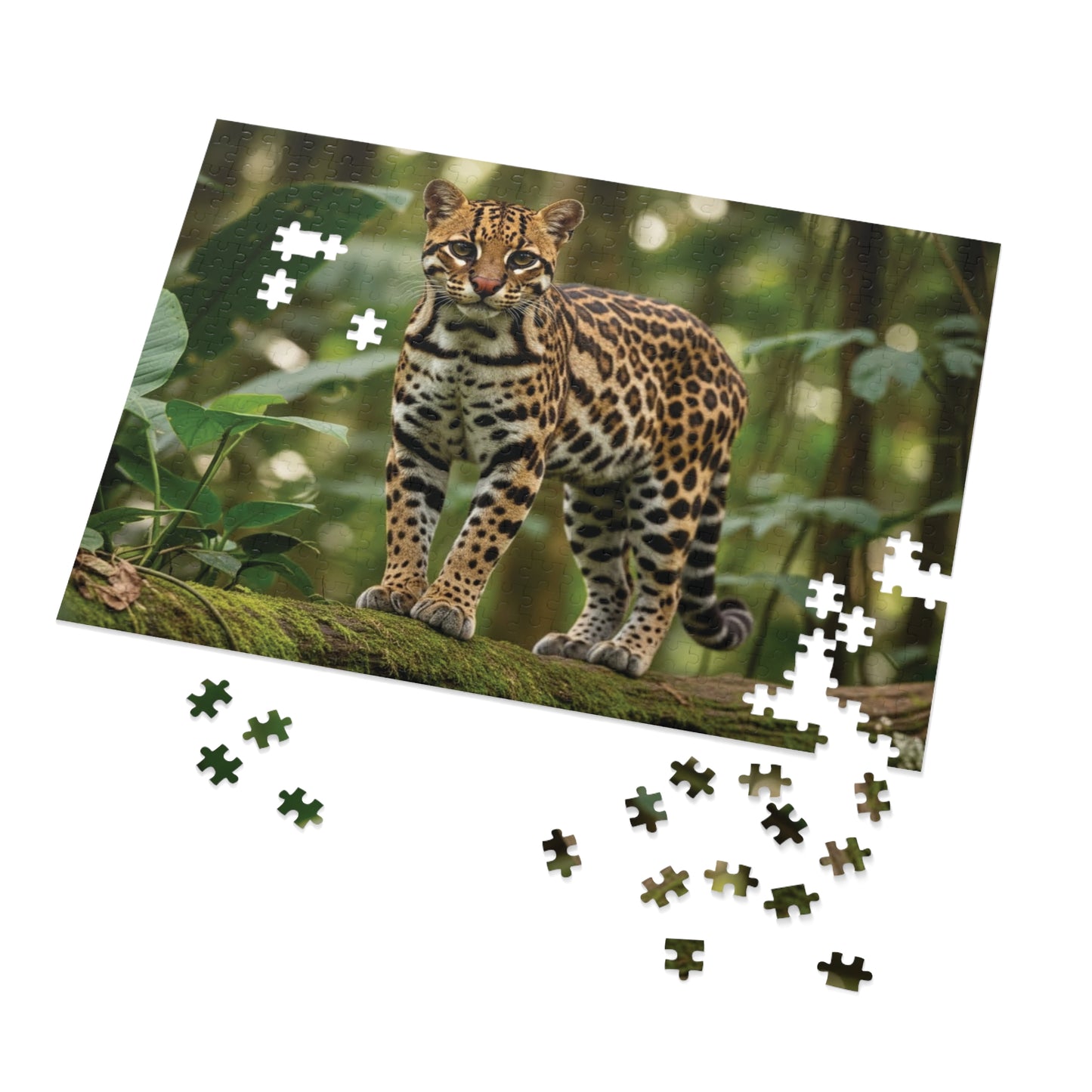 Ocelot Forest Jigsaw Puzzle