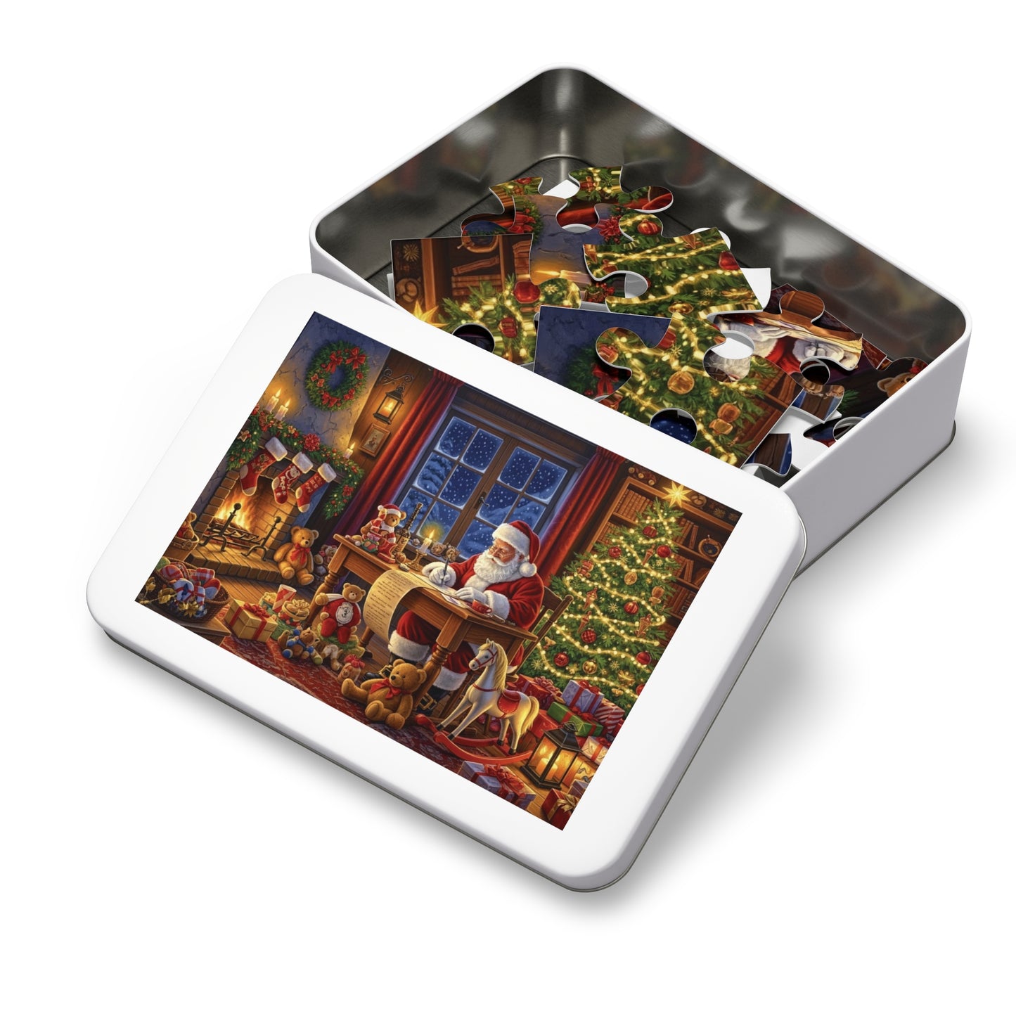 Santa’s Workshop Christmas Jigsaw Puzzle