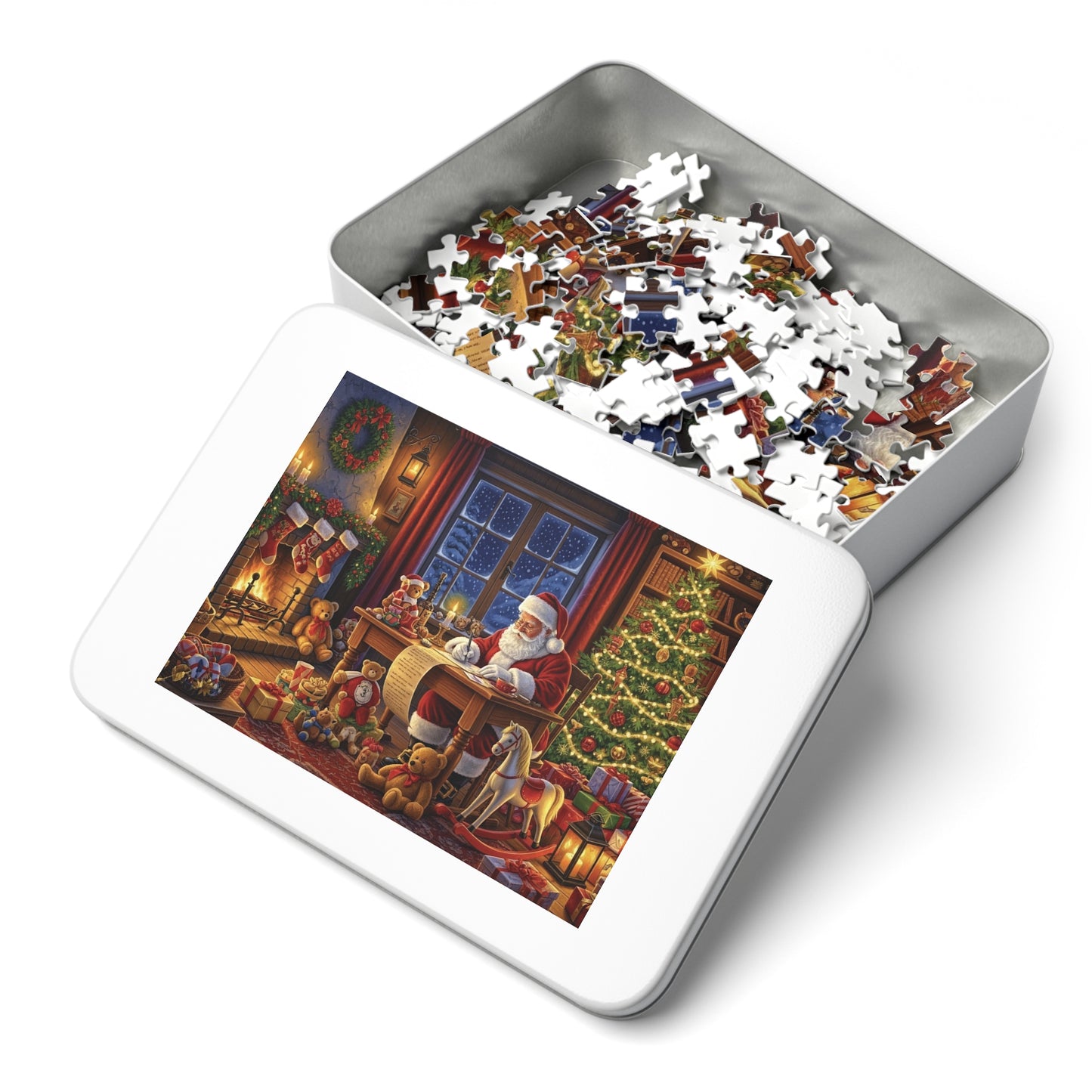 Santa’s Workshop Christmas Jigsaw Puzzle
