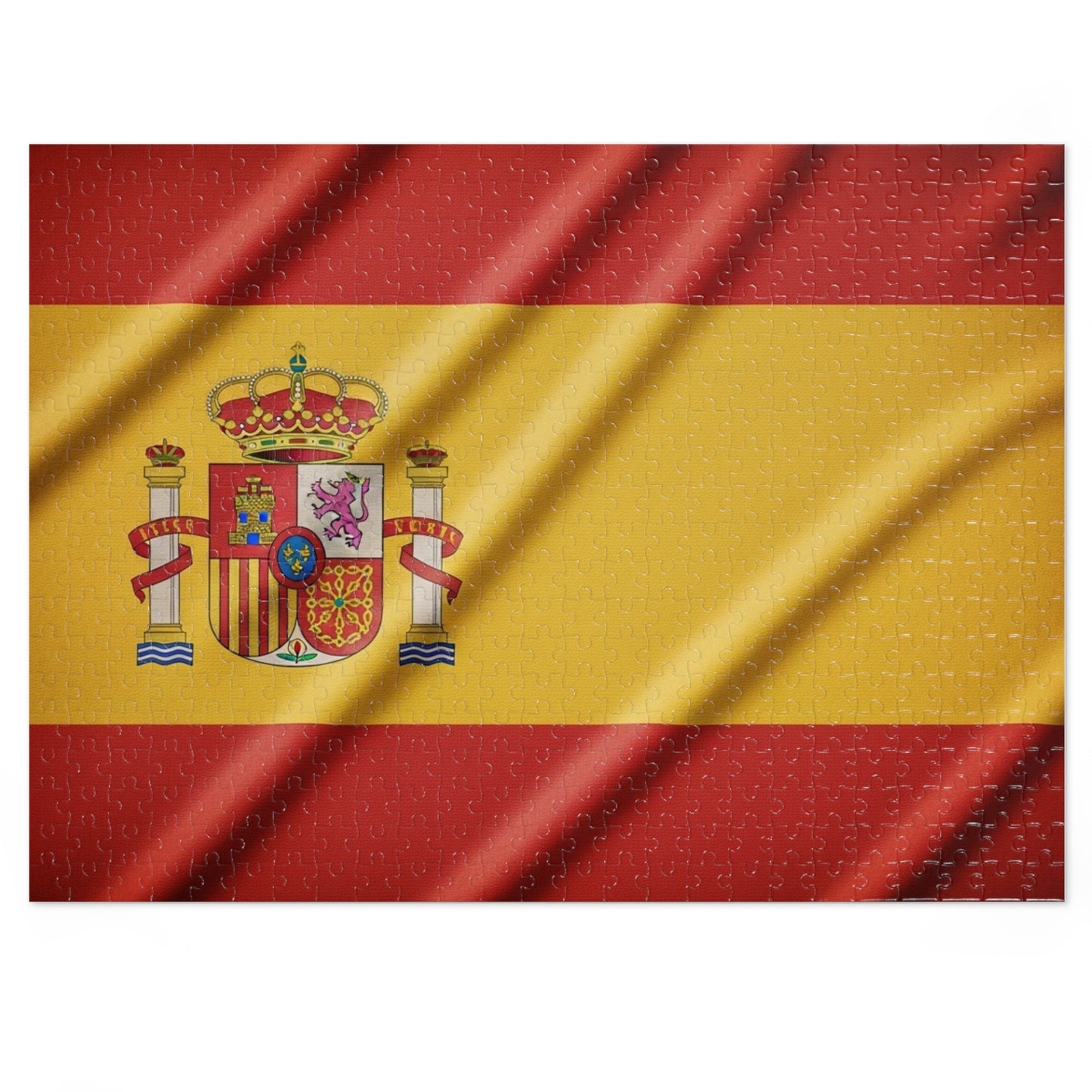 Spain Flag Jigsaw Puzzle