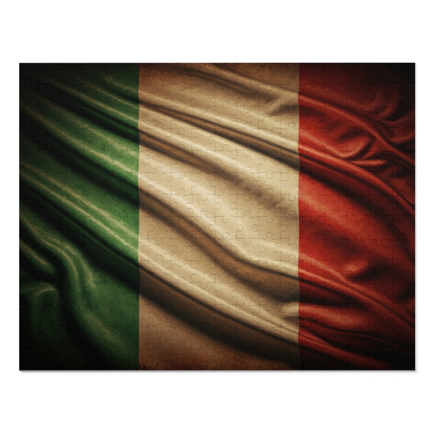 Italian Flag Jigsaw Puzzle