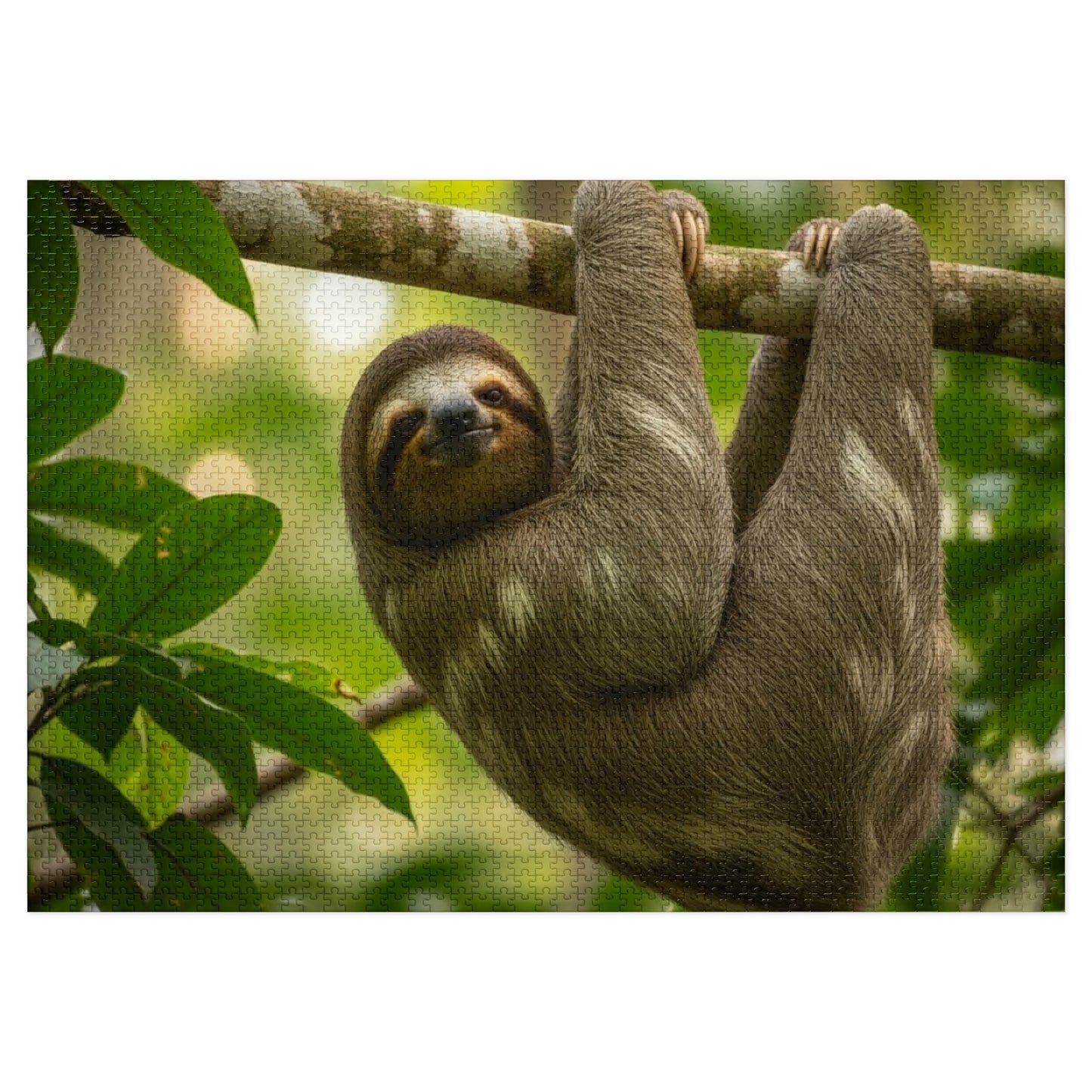 Sloth Woodland Jigsaw Puzzle