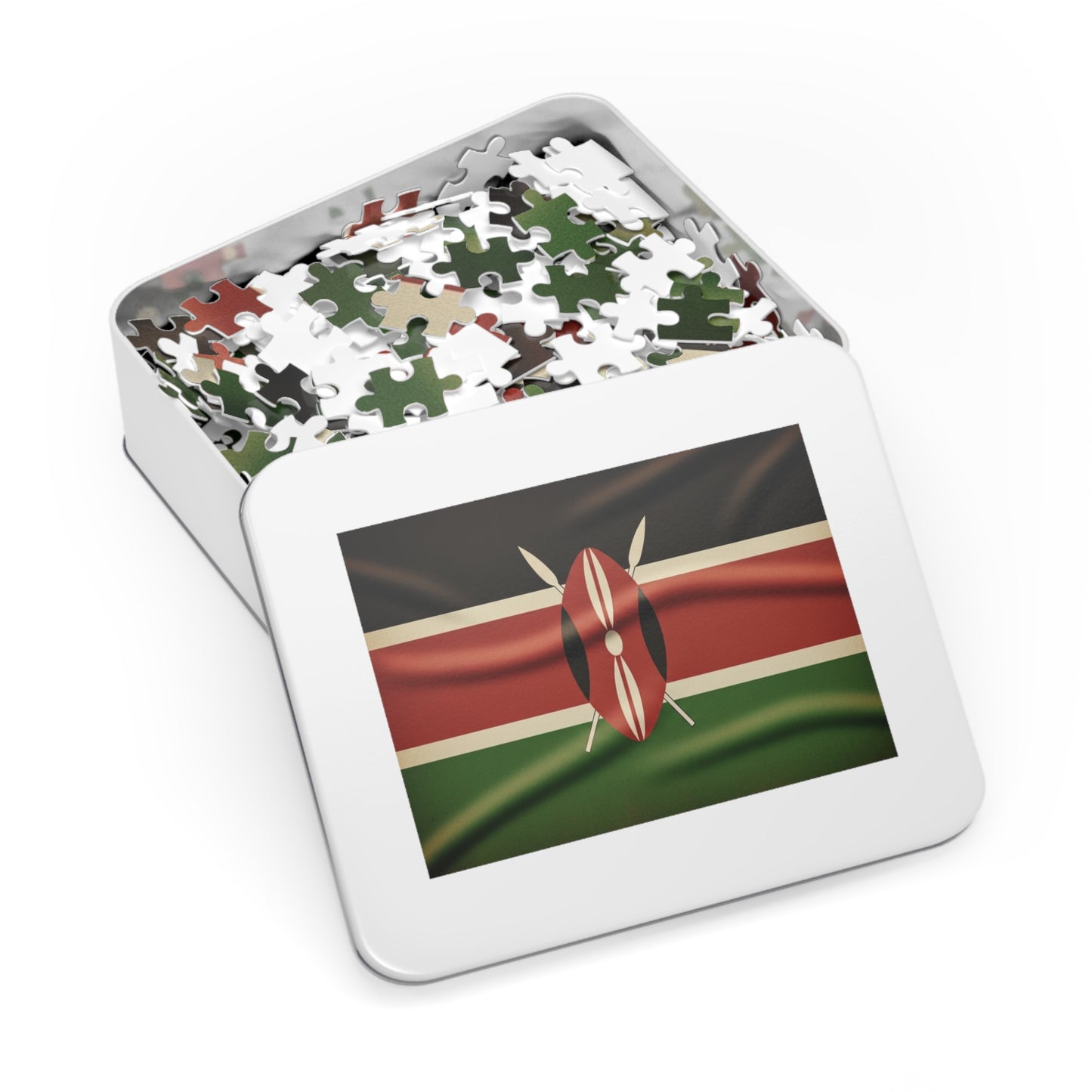 Kenya Flag Jigsaw Puzzle