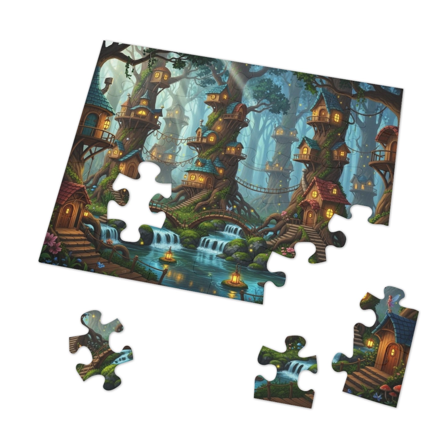 Enchanted Treehouse Village Puzzle