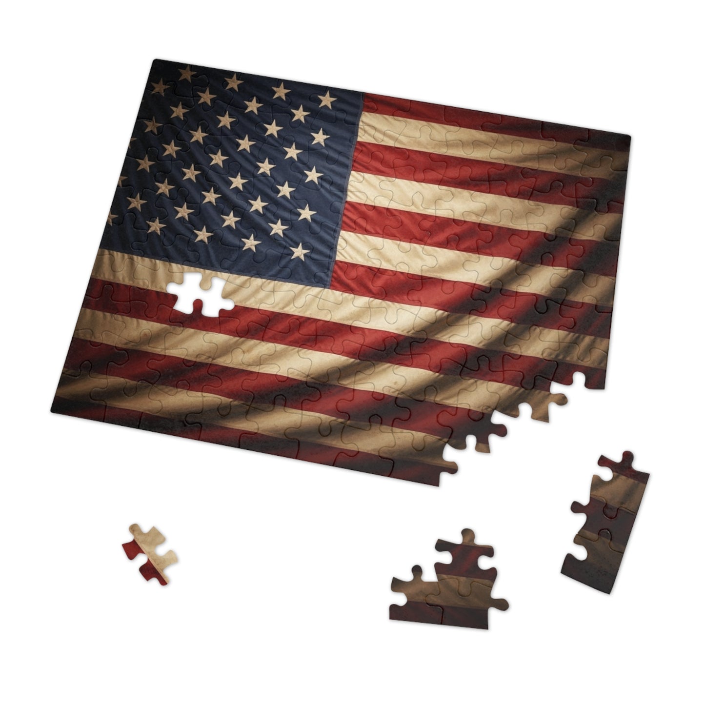 American Flag Jigsaw Puzzle