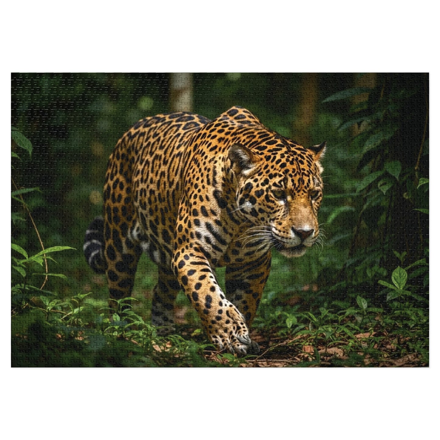 Jaguar in the Jungle Jigsaw Puzzle