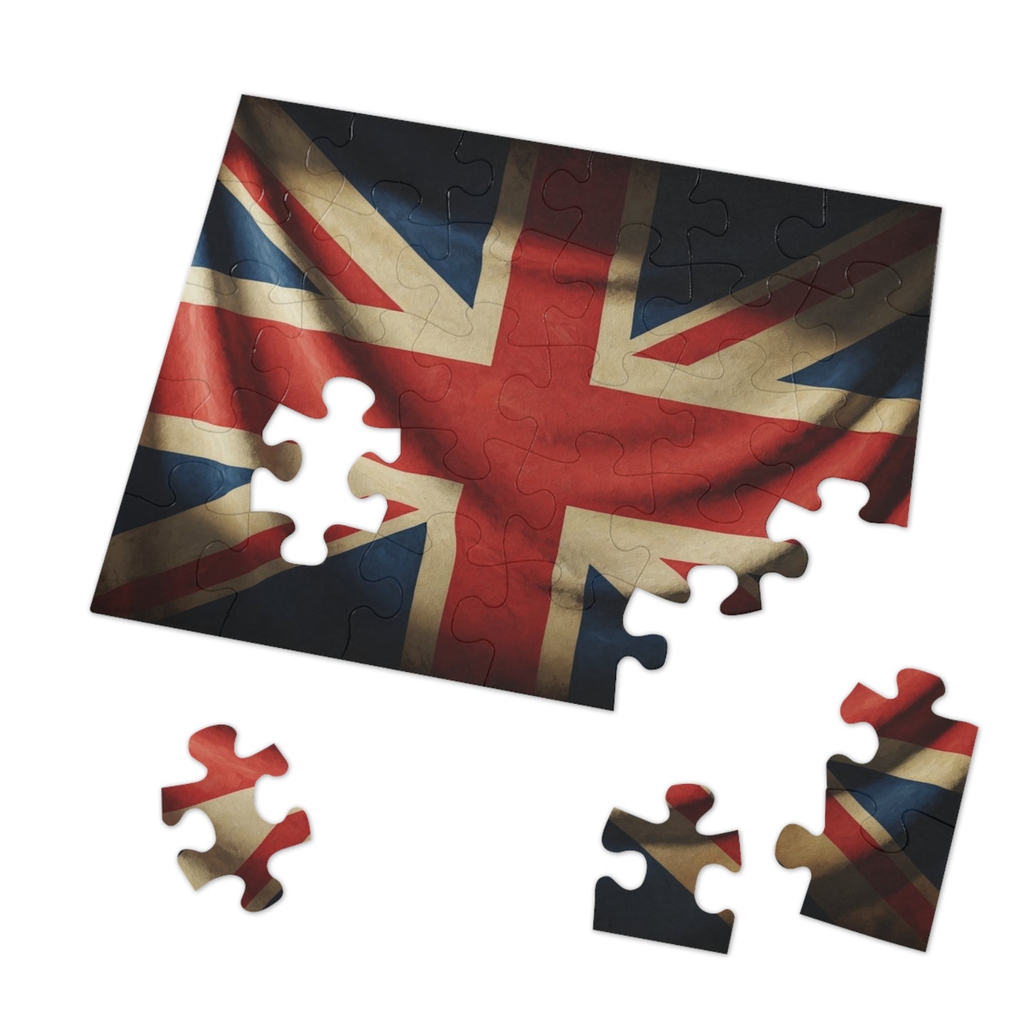 United Kingdom Flag Jigsaw Flag