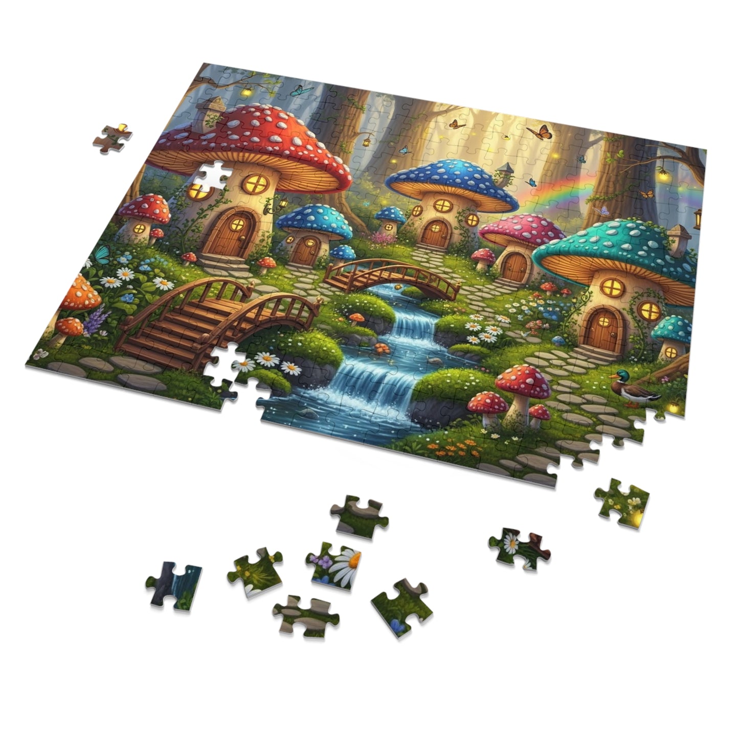 Mushroom Village Jigsaw Puzzle