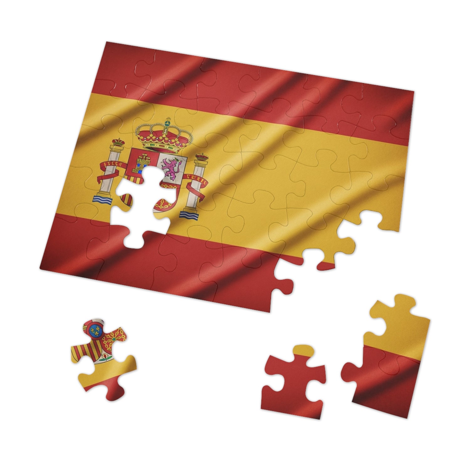 Spain Flag Jigsaw Puzzle