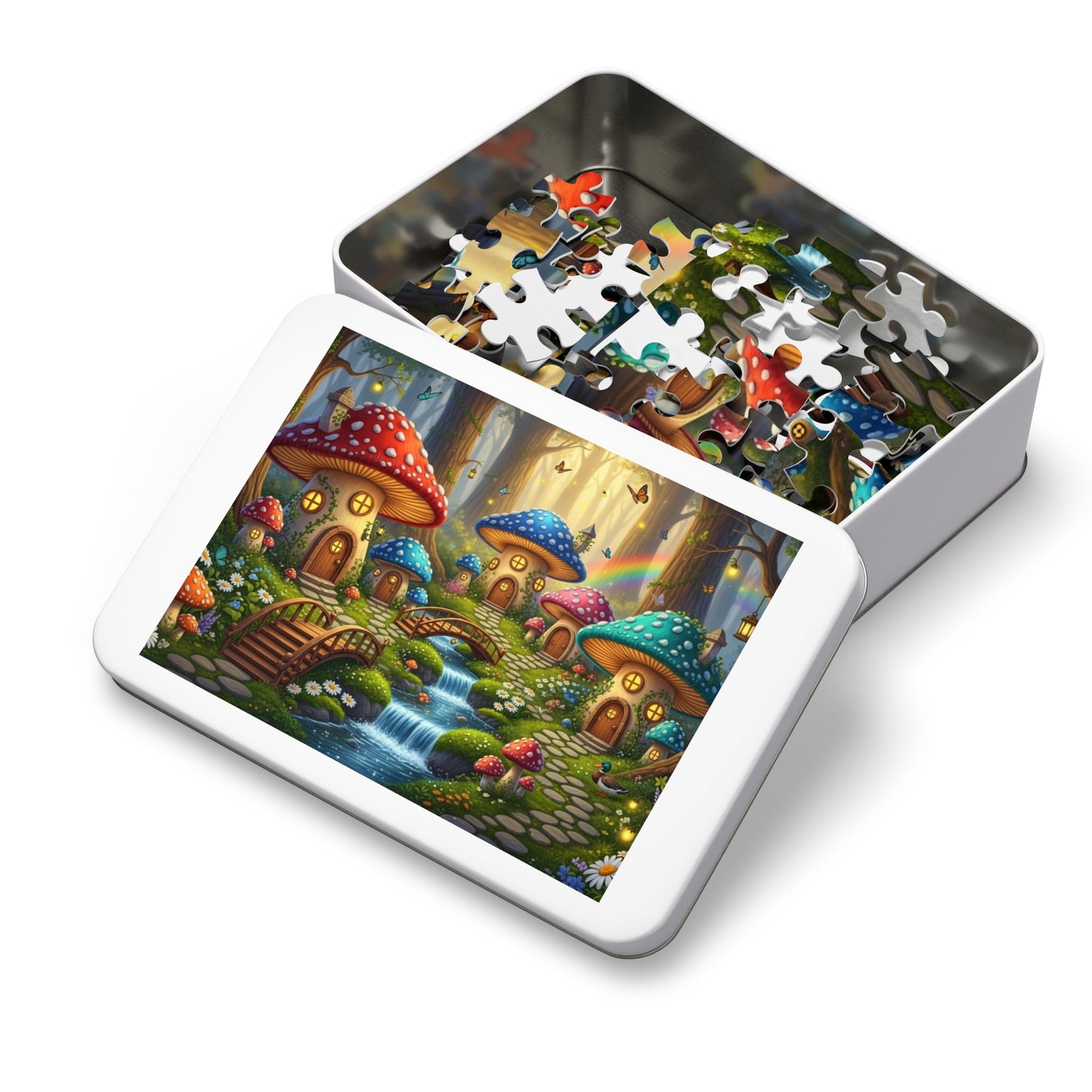 Mushroom Village Jigsaw Puzzle