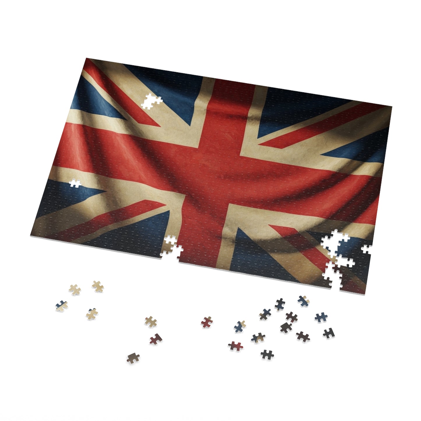 United Kingdom Flag Jigsaw Flag