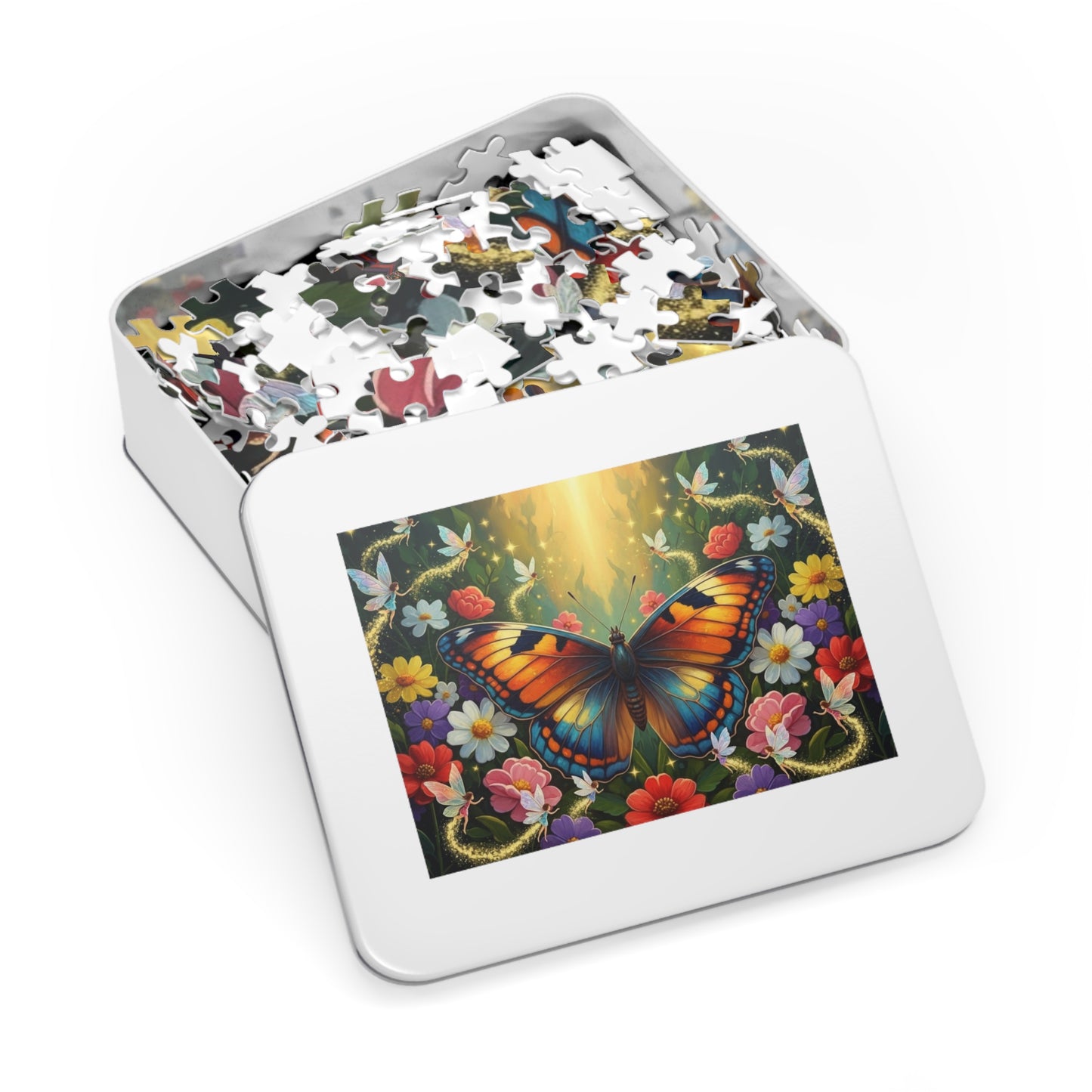 Magical Butterfly Garden Jigsaw Puzzle