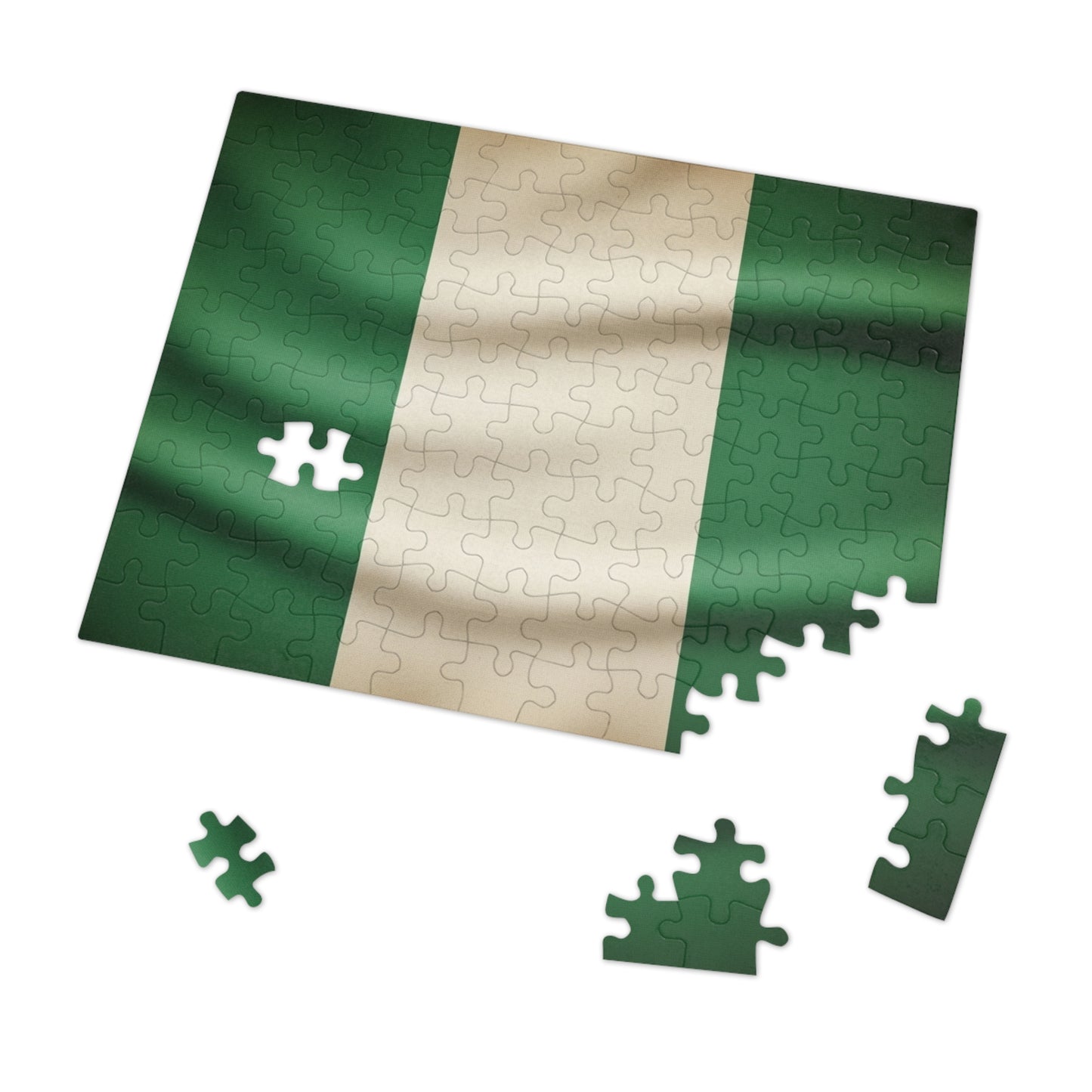 Nigeria Flag Jigsaw Puzzle