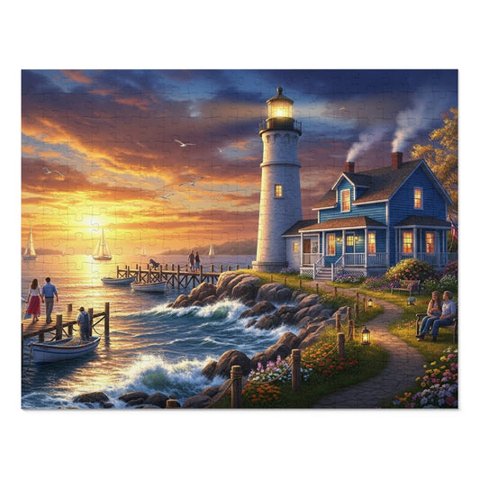 Coastal Lighthouse Jigsaw Puzzle