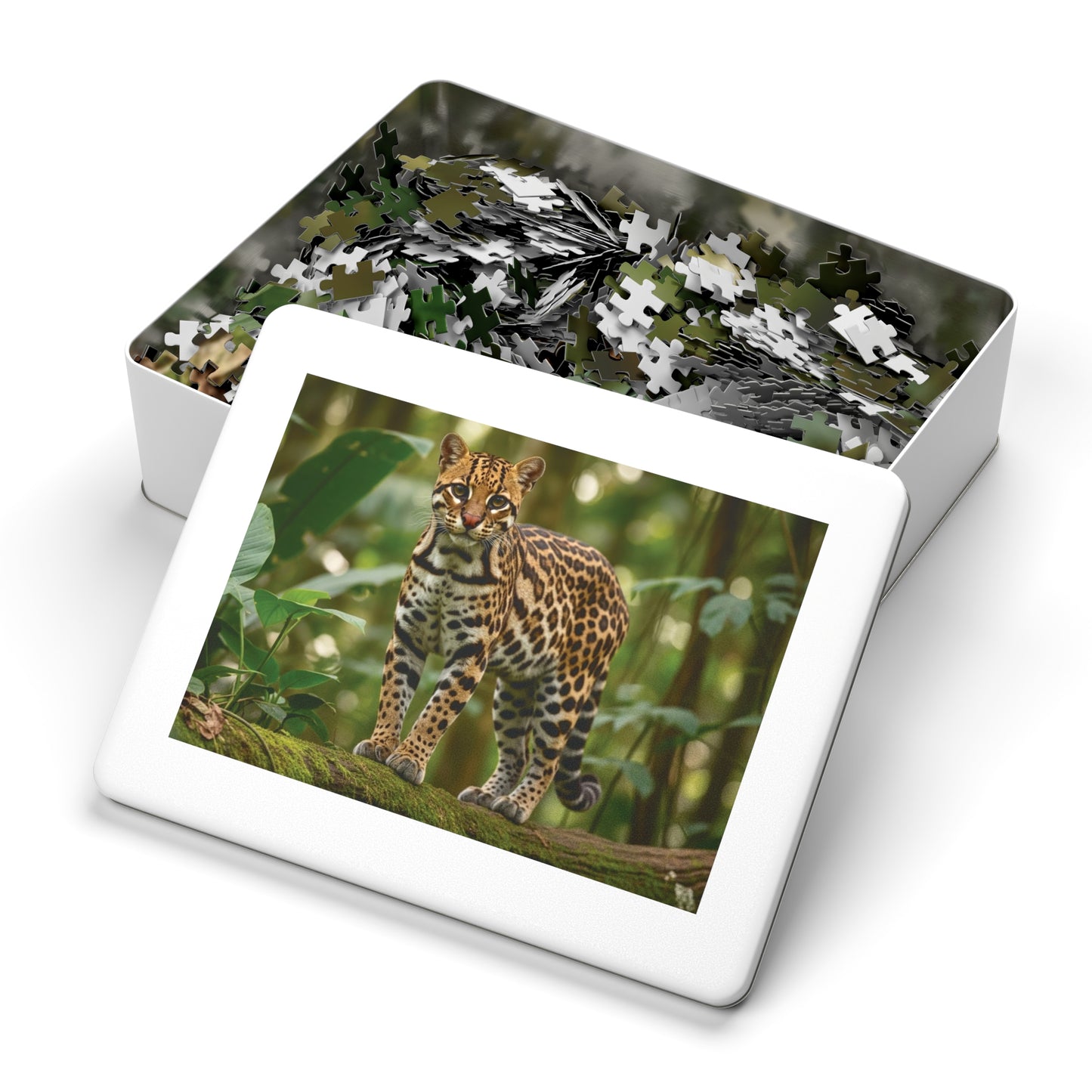 Ocelot Forest Jigsaw Puzzle