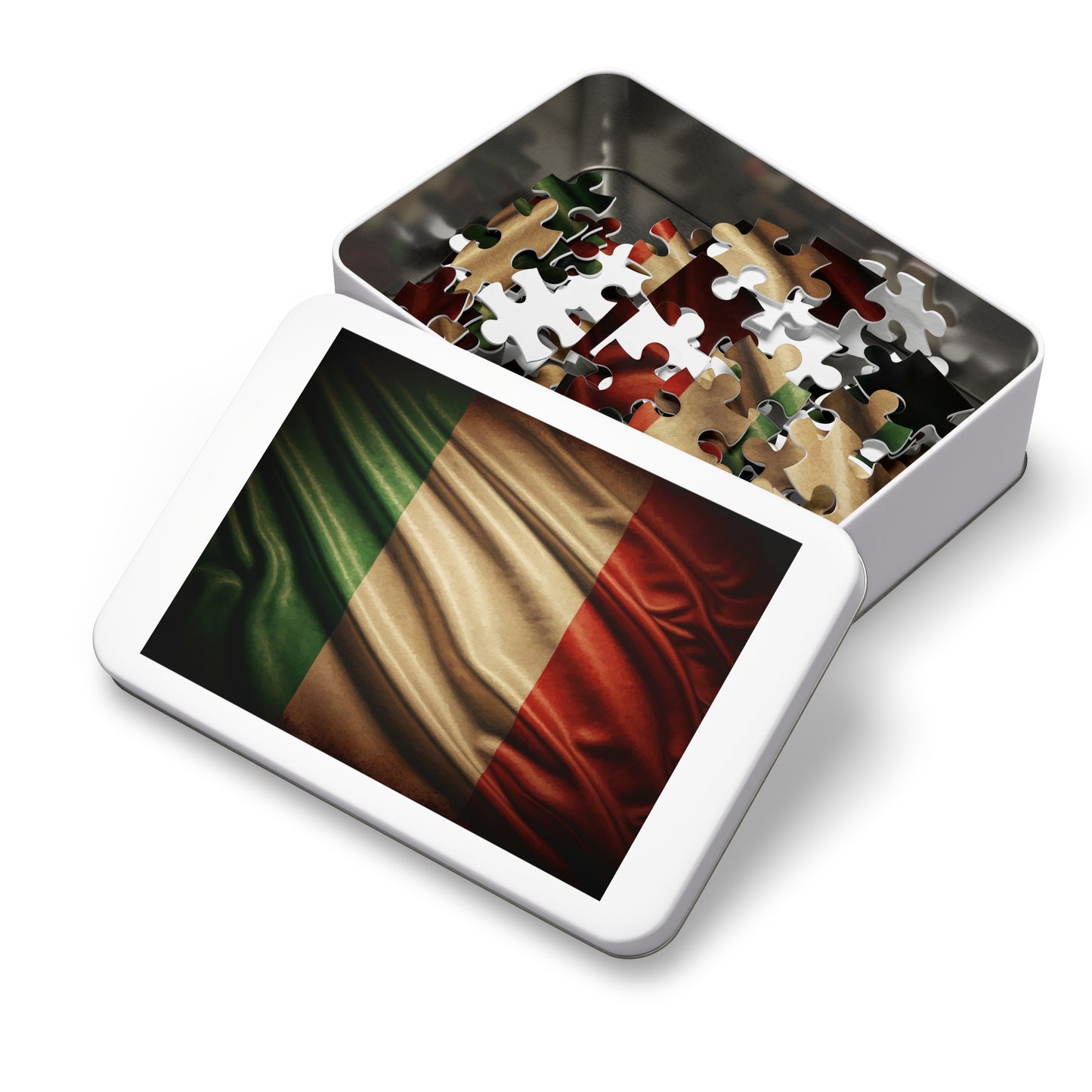 Italian Flag Jigsaw Puzzle