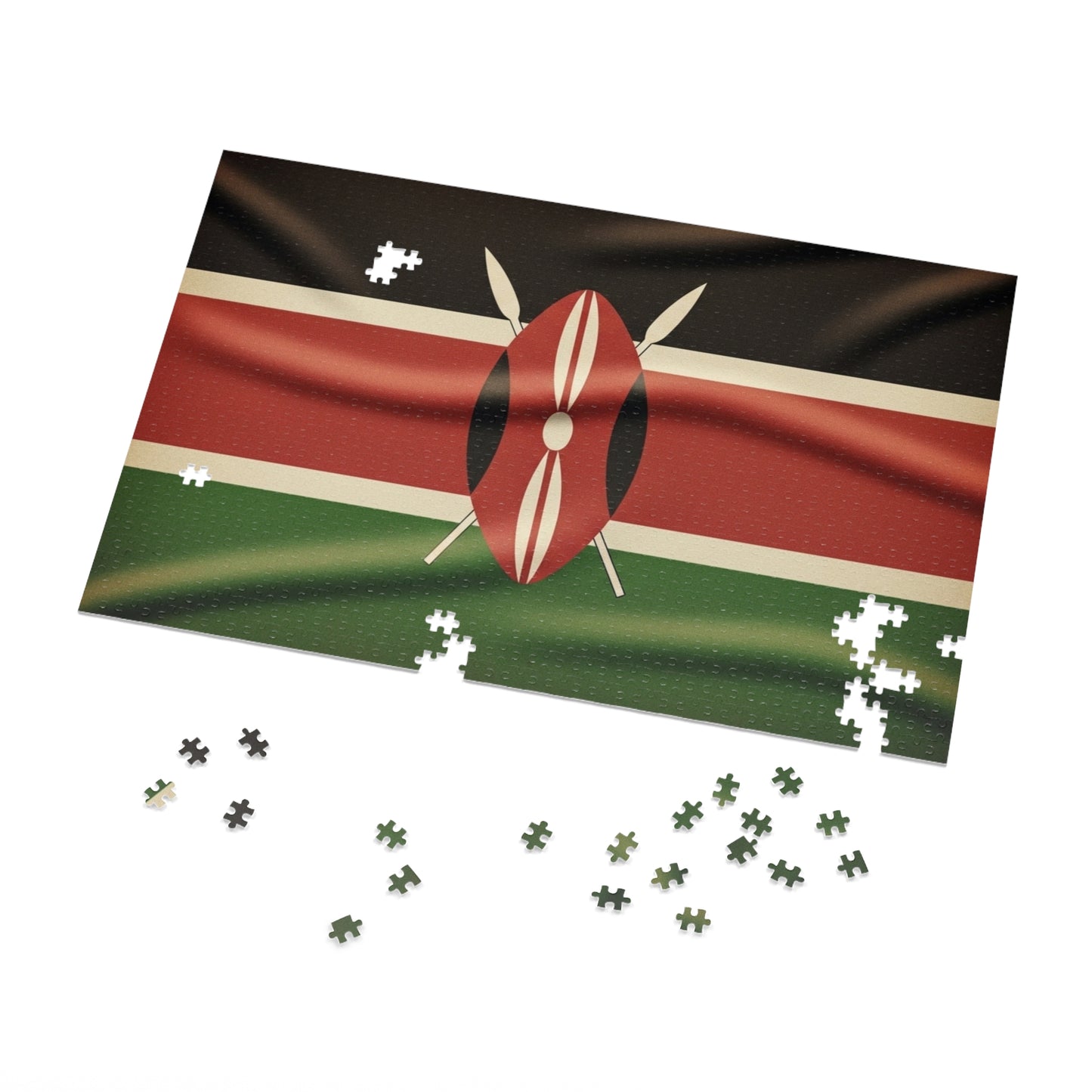 Kenya Flag Jigsaw Puzzle