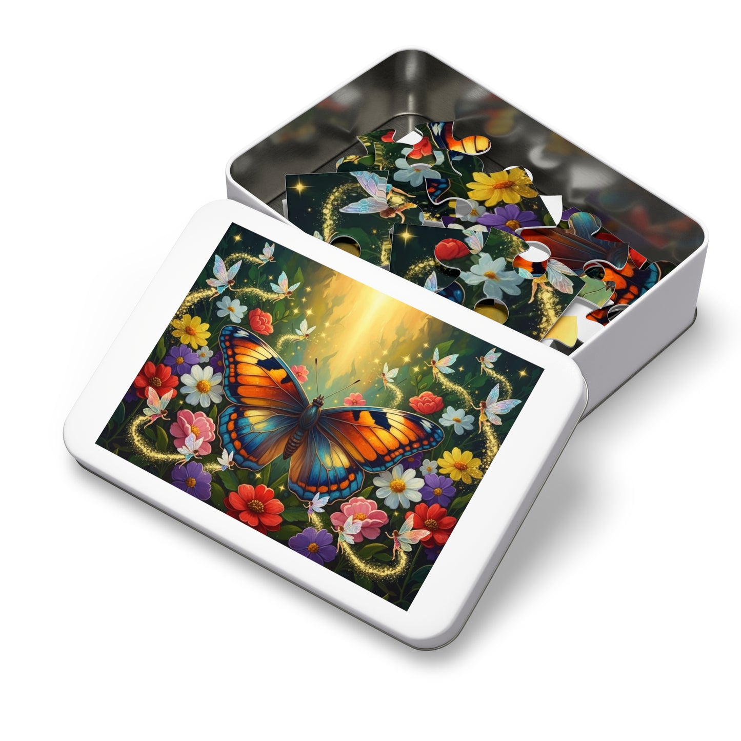 Magical Butterfly Garden Jigsaw Puzzle