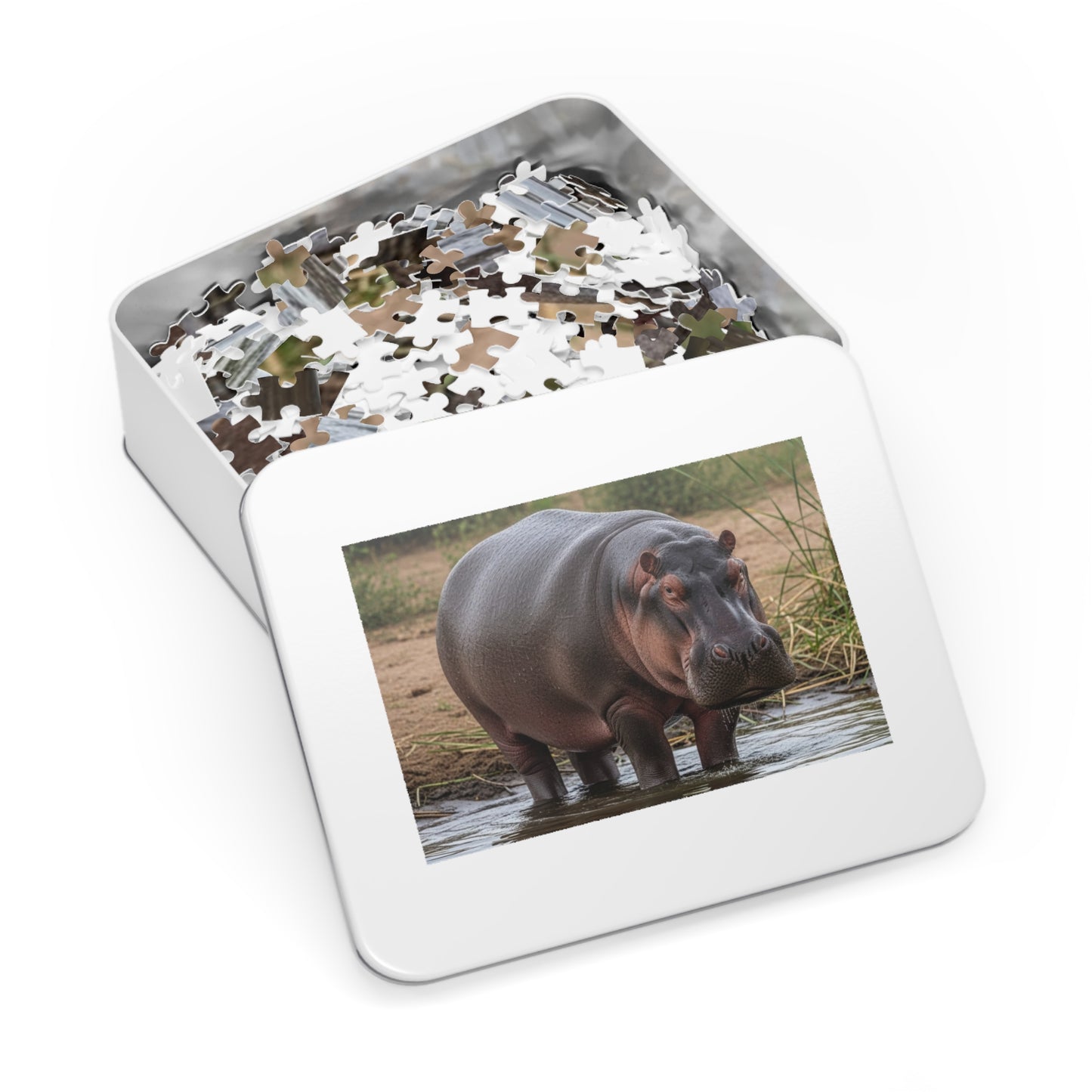 Hippopotamus Jigsaw Puzzle