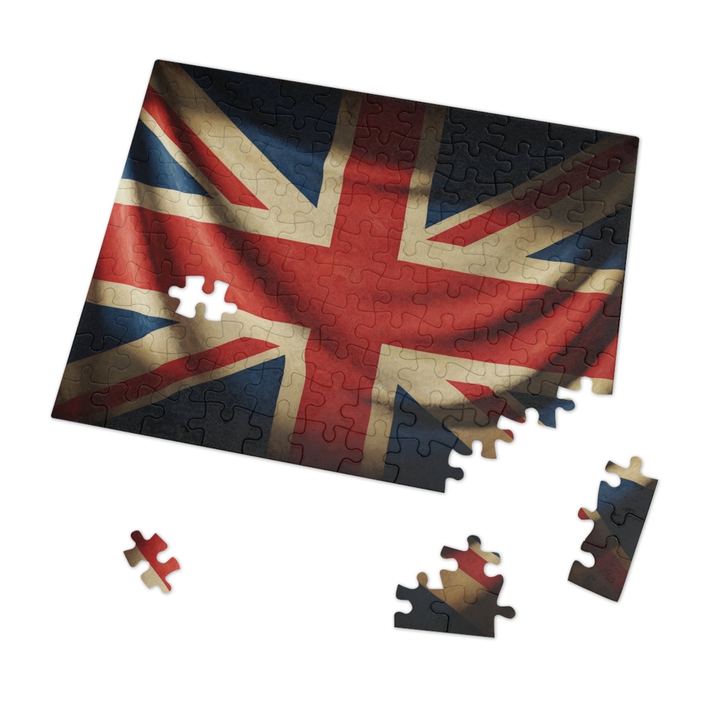 United Kingdom Flag Jigsaw Flag