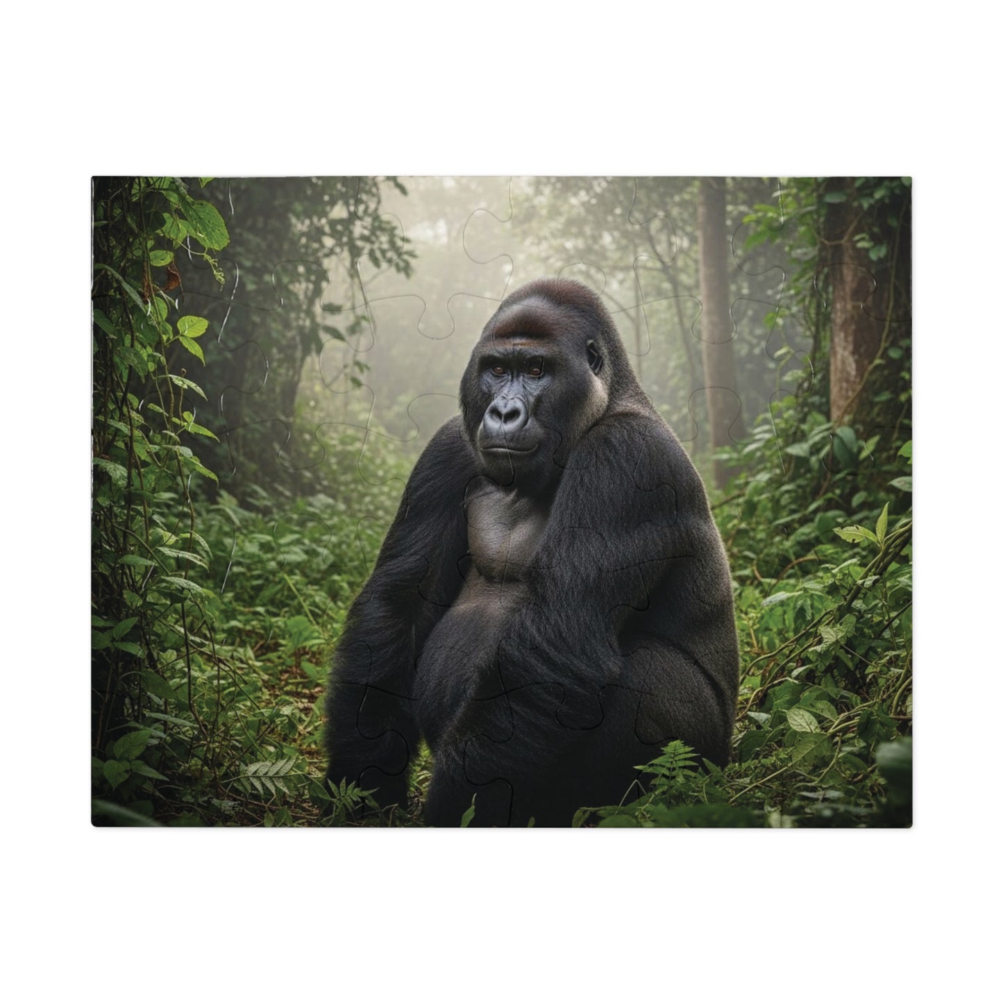 Gorilla Jungle Jigsaw Puzzle
