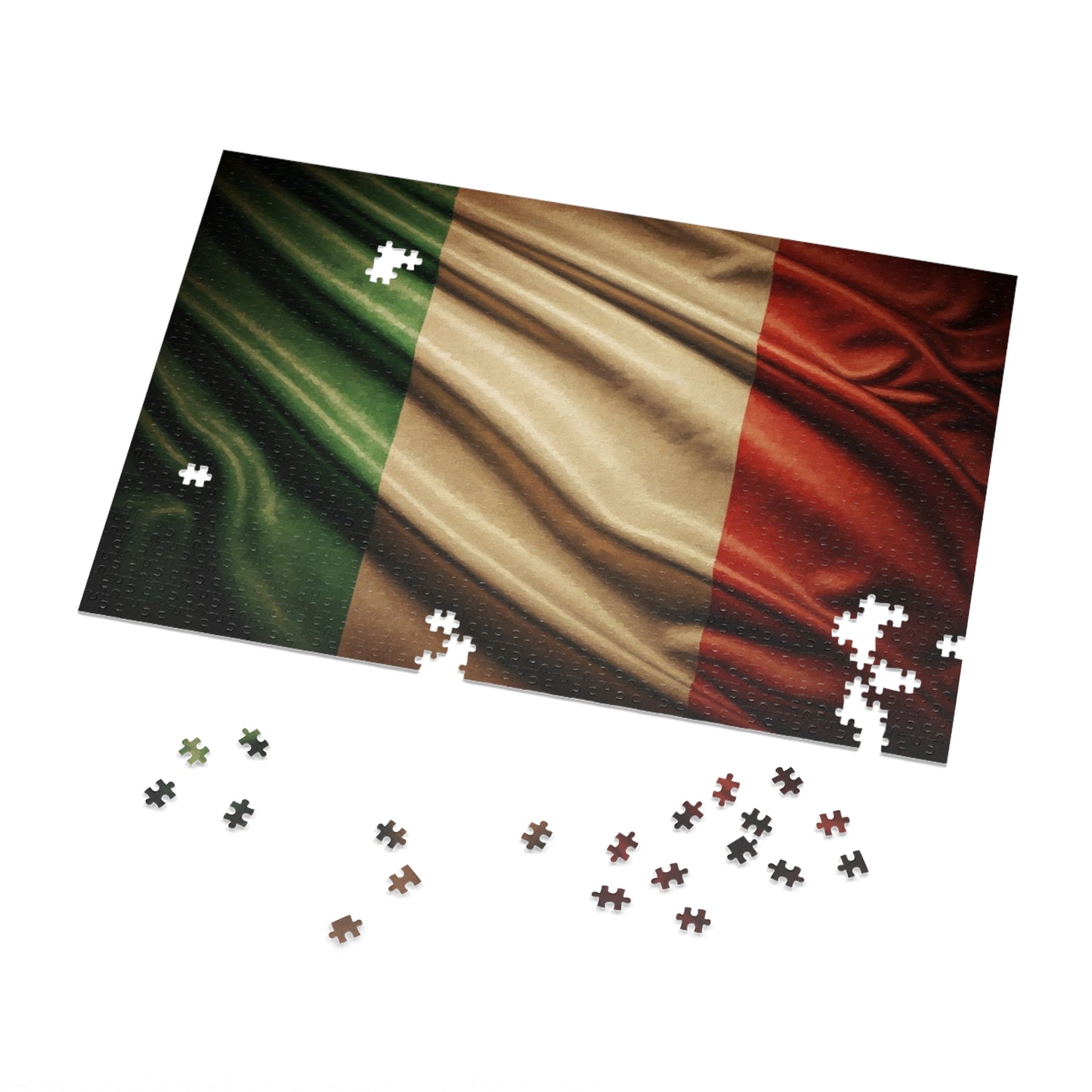 Italian Flag Jigsaw Puzzle
